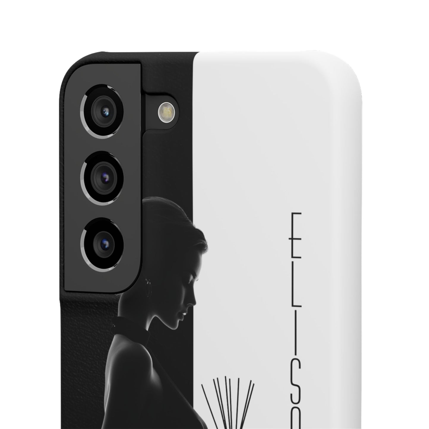 Custom Black and White Snap Case for Women Phone Cover for iPhone and Samsung
