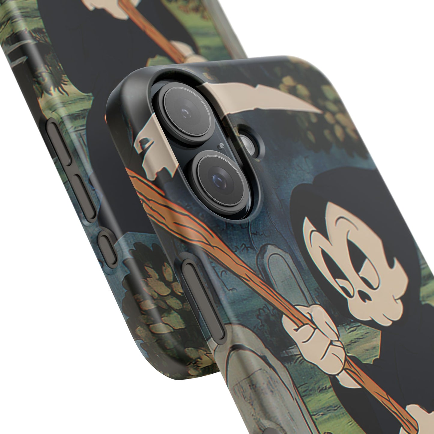 Grim Reaper Snap Case, Halloween Phone Case, Cute Death Phone Cover, Spooky Accessories, Unique Phone Protector