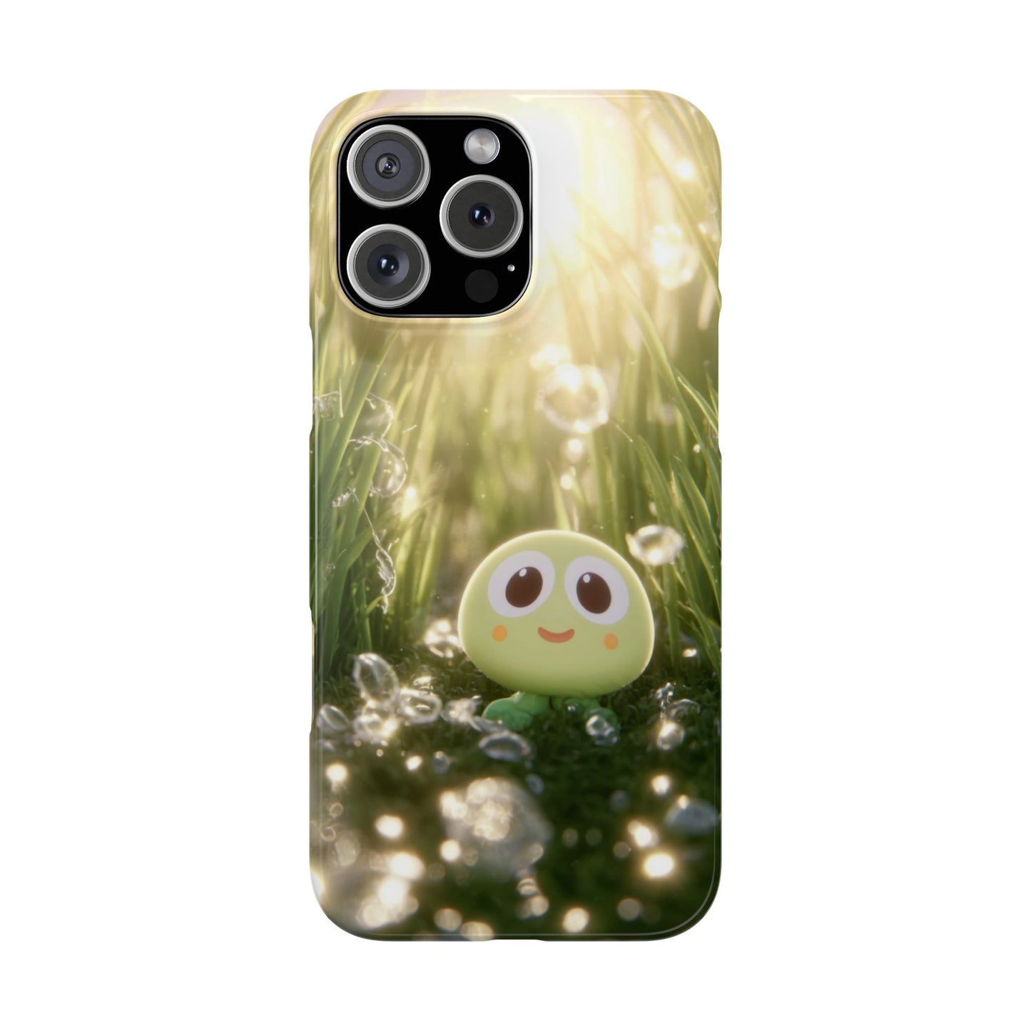 Cute Nature-Inspired Snap Case, Cartoon Phone Cover, Eco-Friendly Gift, Fun Accessory, Personalized Phone Case, Nature Lover's Gift