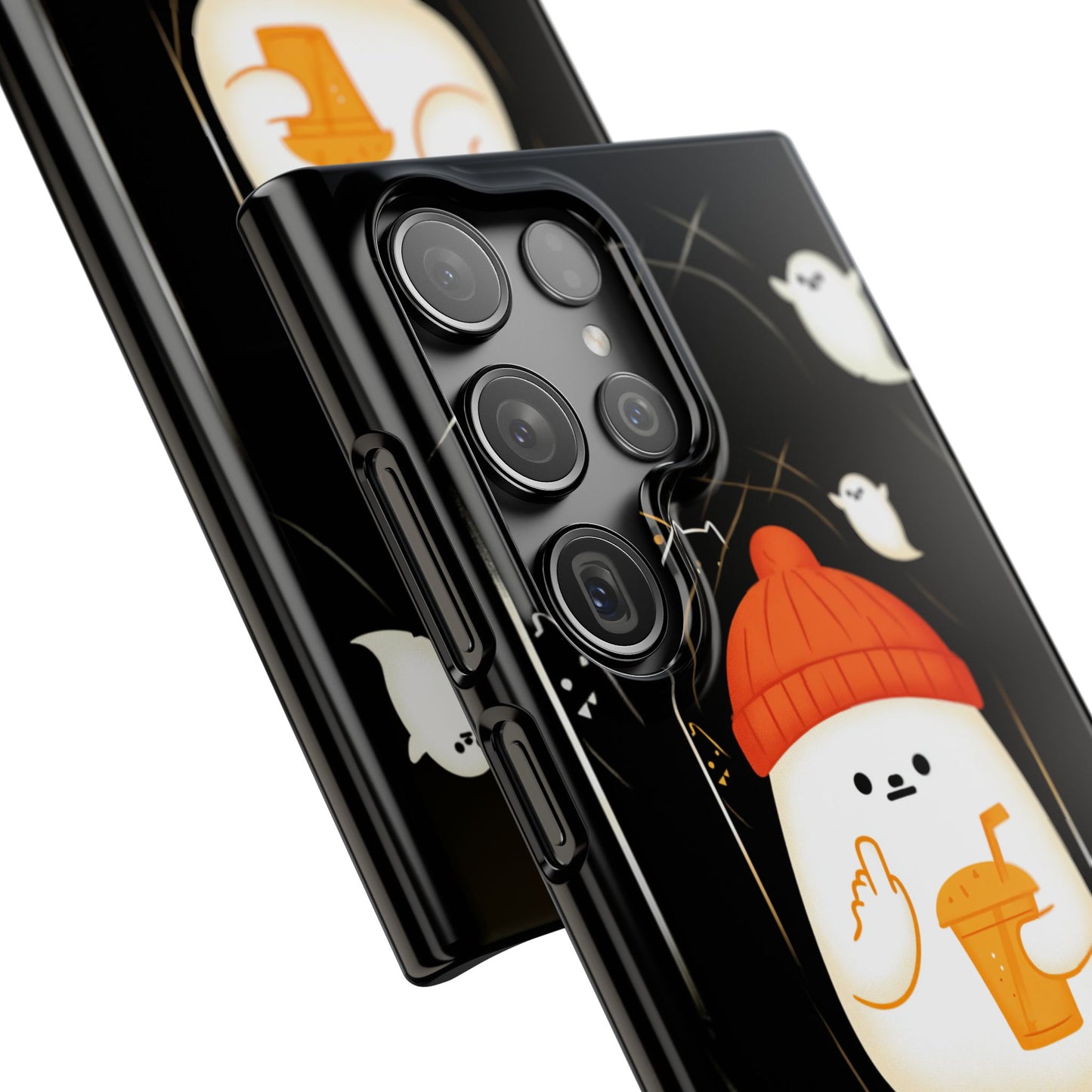 Spook You Halloween Ghost Snap Case Kawaii Protective Phone Cover for iPhone and Samsung