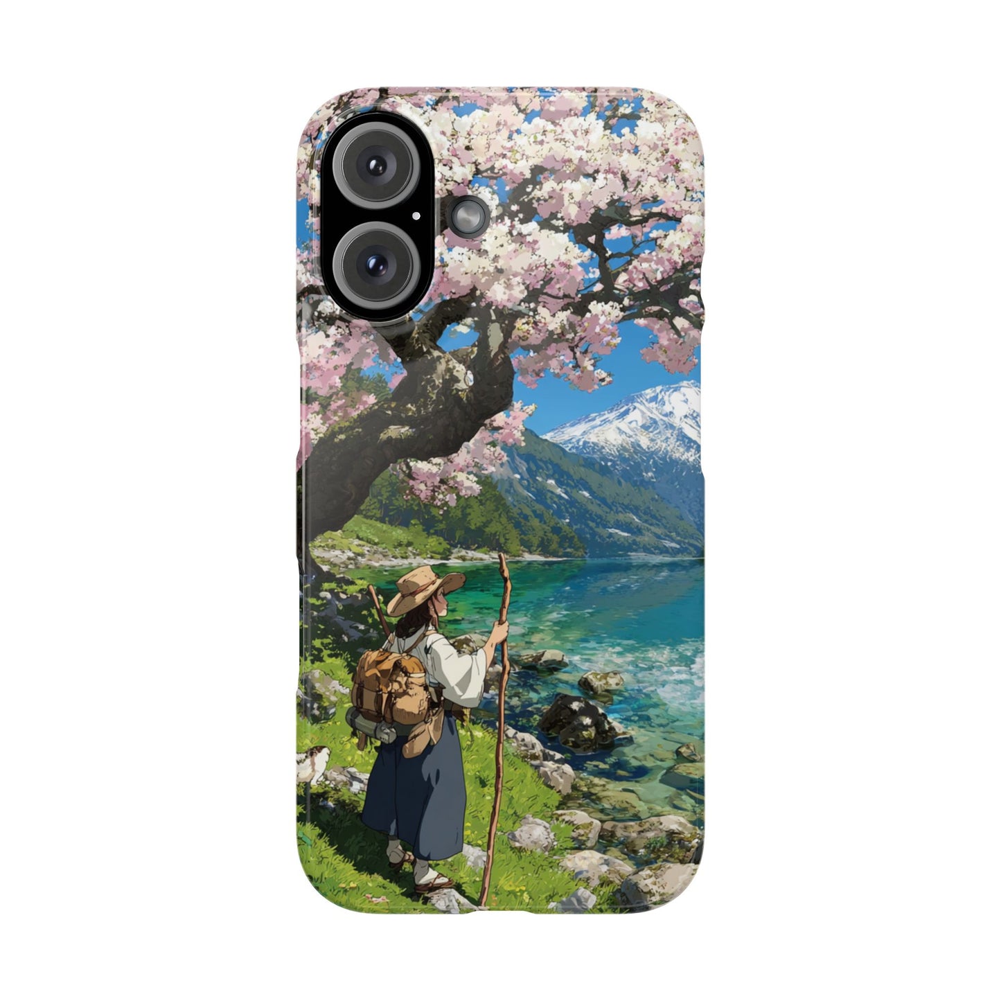 Nature-Inspired Snap Cases for Phone Protection, Floral Phone Covers, Cherry Blossom Aesthetic, Gifts for Nature Lovers, Spring Accessories