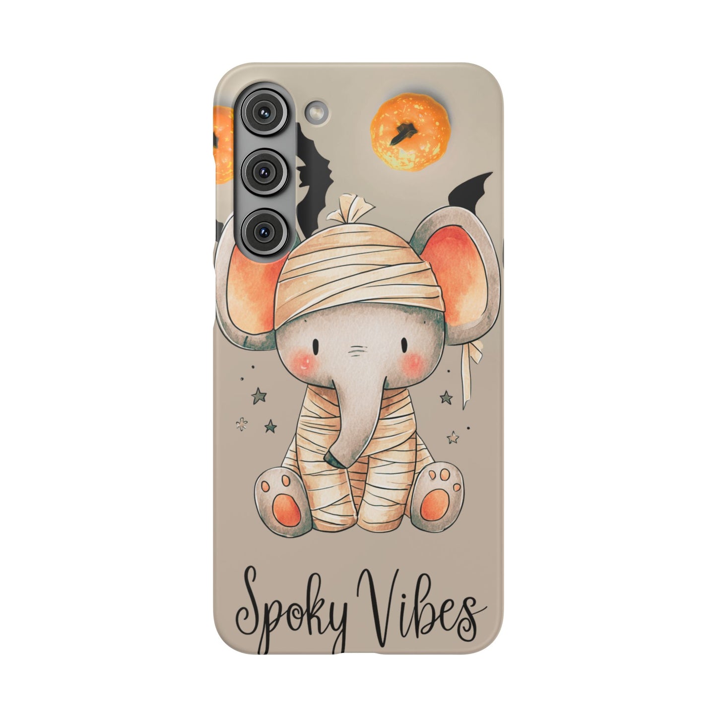 Halloween Vibe Elephant Snap Case for iPhone and Samsung