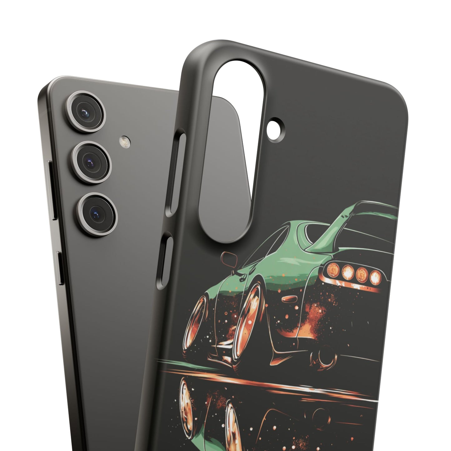 A80 MK4 Green Supra Art Snap Case and Protective Phone Cover For iPhone and Samsung