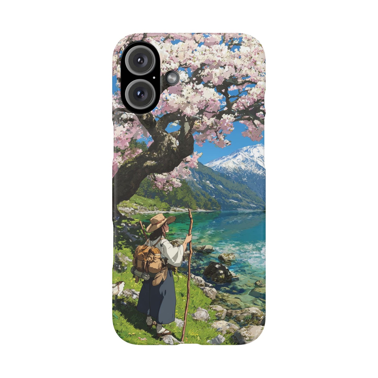 Nature-Inspired Snap Cases for Phone Protection, Floral Phone Covers, Cherry Blossom Aesthetic, Gifts for Nature Lovers, Spring Accessories