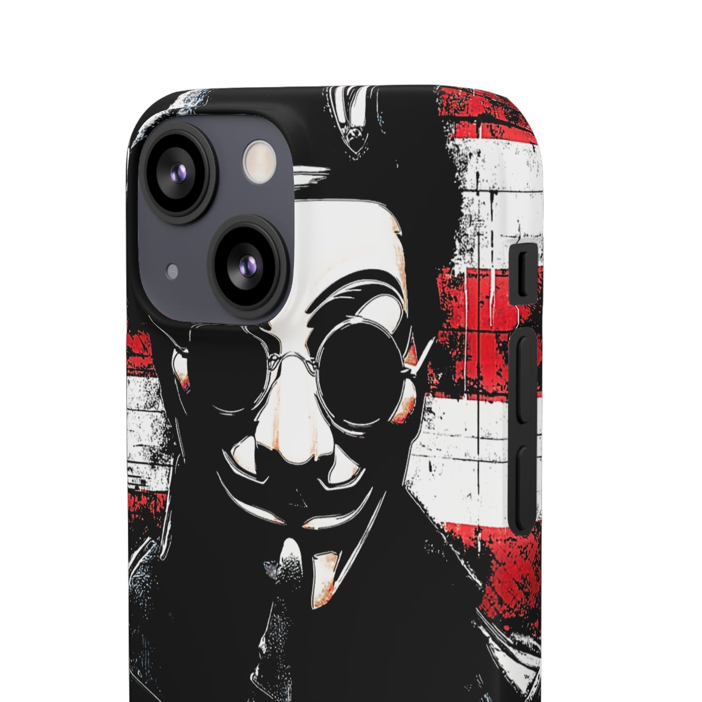 Anonimous & Guy Fawkes Art Snap Case and Protective Phone Cover For iPhone and Samsung