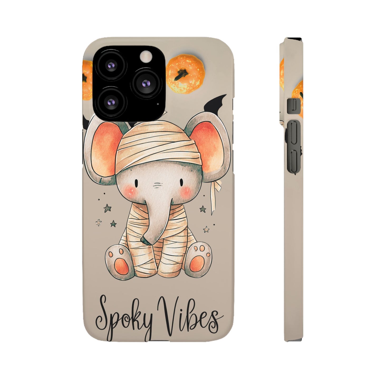 Halloween Vibe Elephant Snap Case for iPhone and Samsung