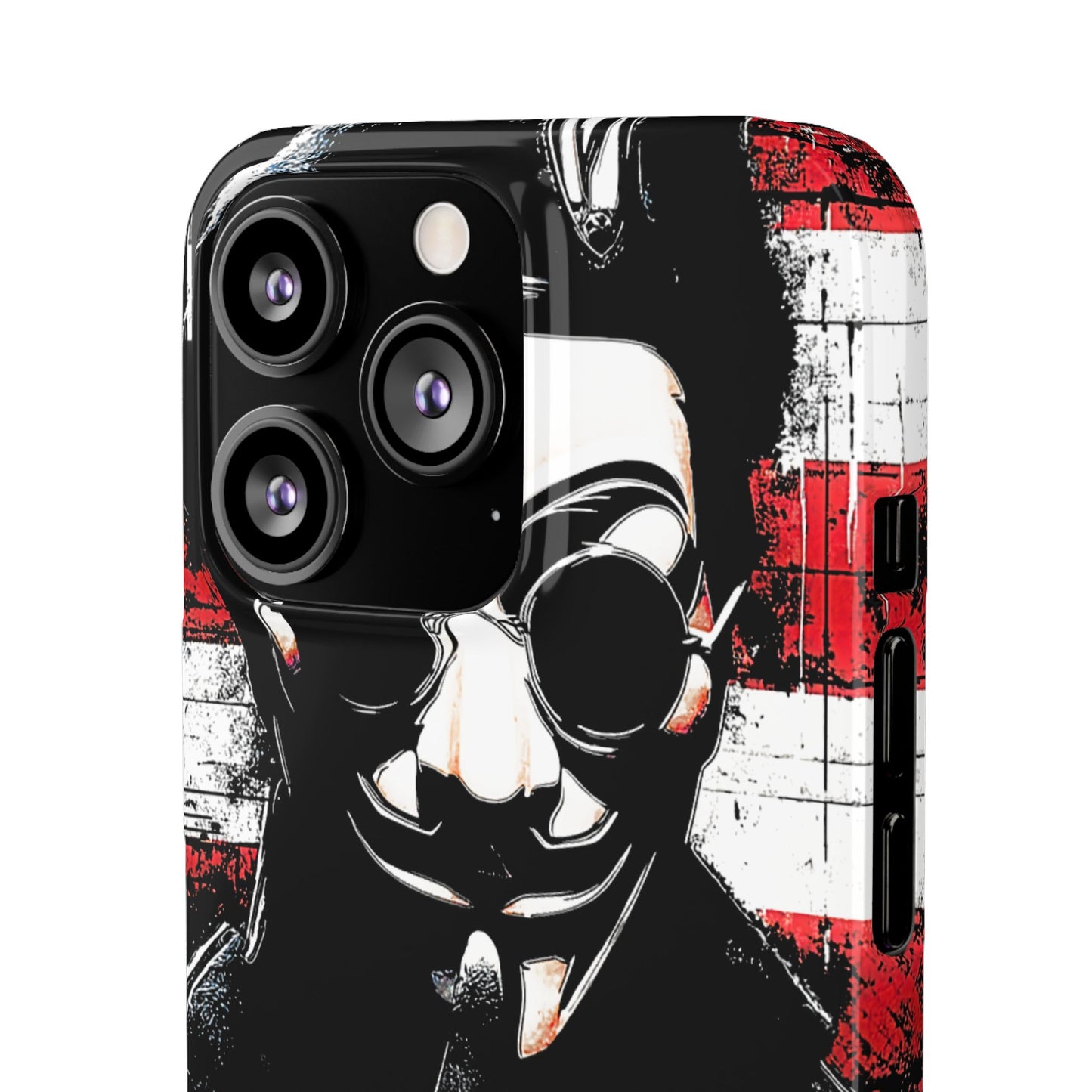 Anonimous & Guy Fawkes Art Snap Case and Protective Phone Cover For iPhone and Samsung