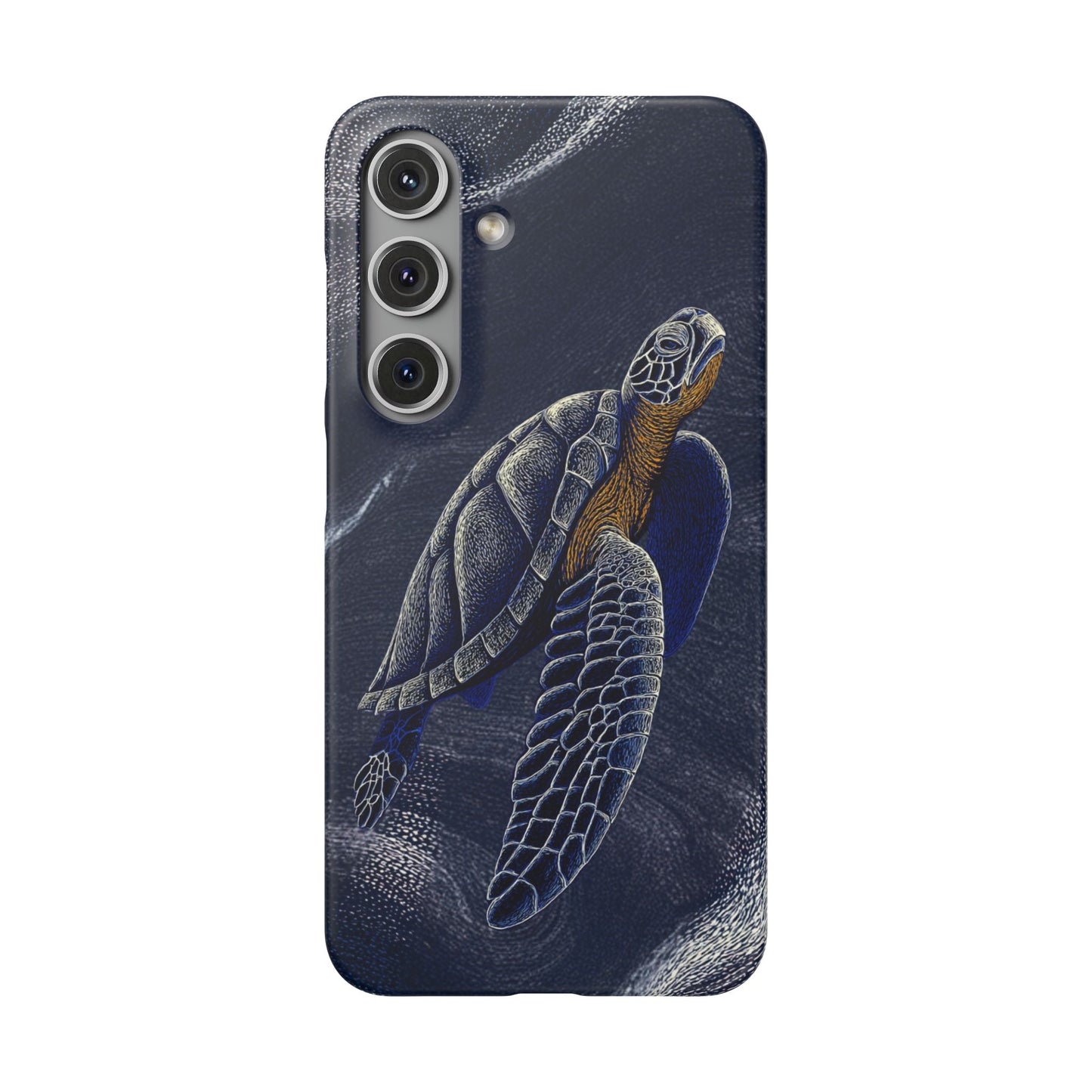 Marine Turtle Snap Case for Nature Lovers Phone Covers For Iphones and Samsungs Customization