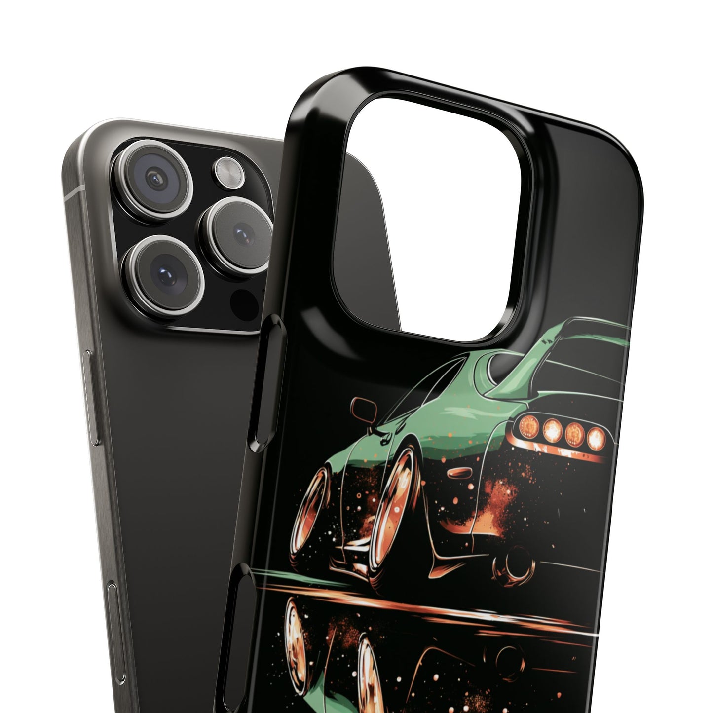 A80 MK4 Green Supra Art Snap Case and Protective Phone Cover For iPhone and Samsung