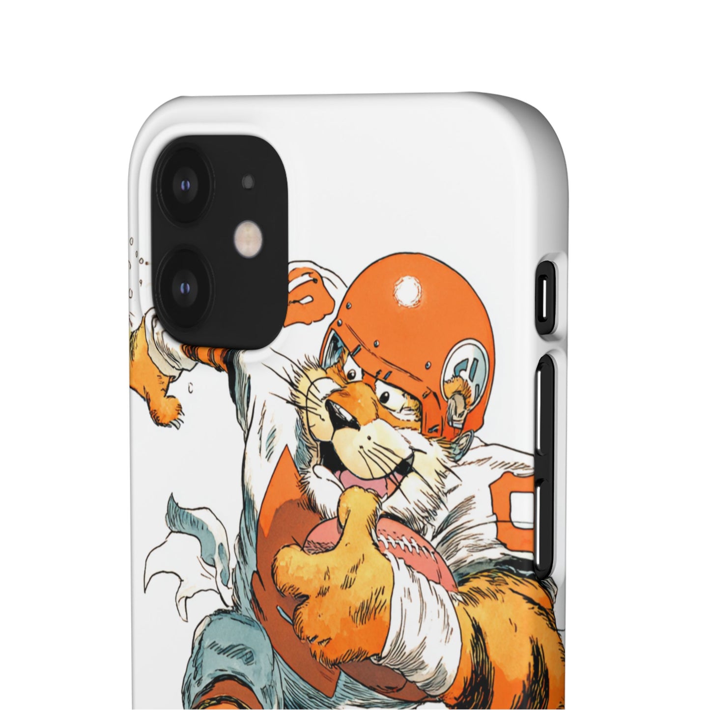 Cincinnati Bengals Snap Cases, Football Fans Phone Case, Tiger Cartoon Art Design, Football Lover Gift, Protective Phone Cover