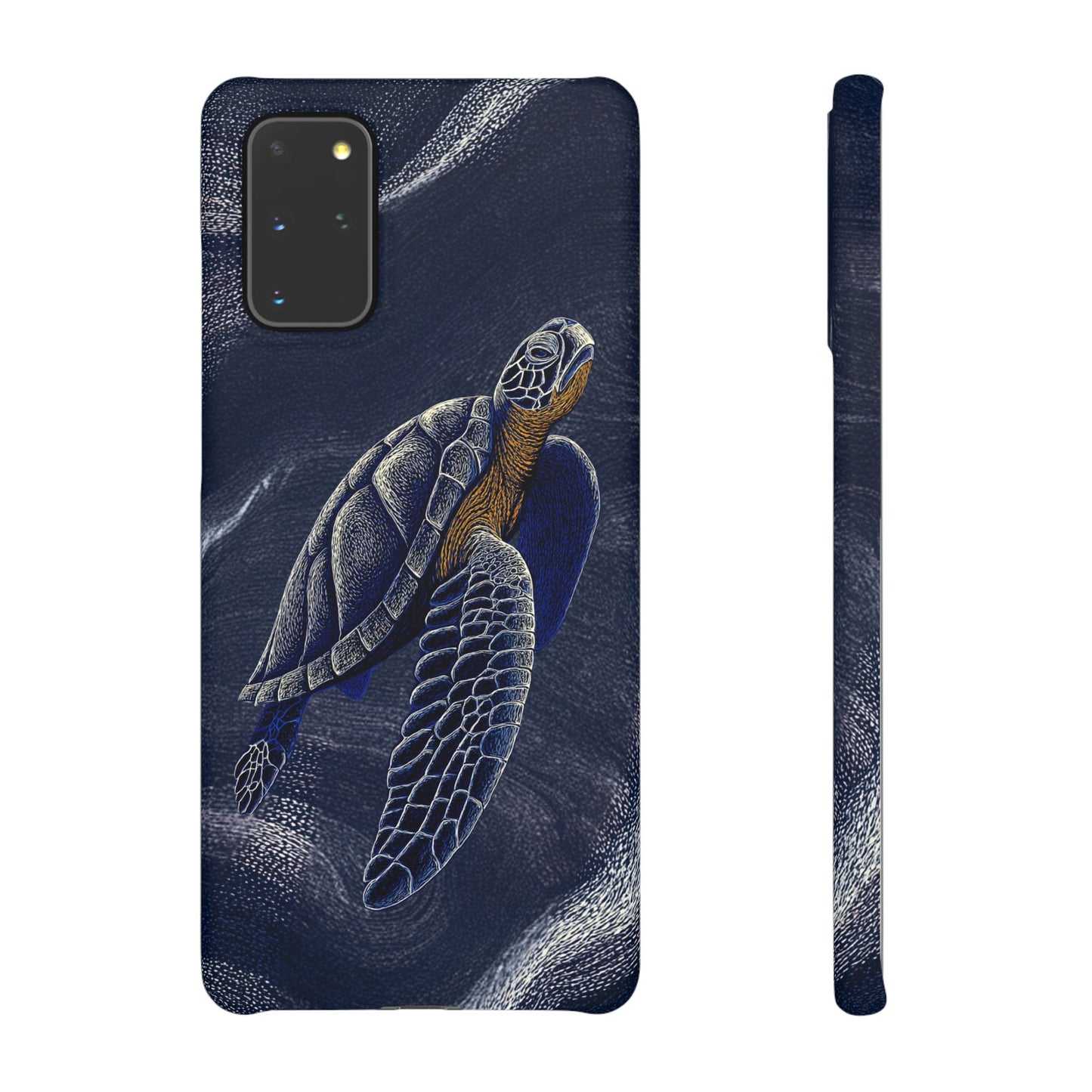 Marine Turtle Snap Case for Nature Lovers Phone Covers For Iphones and Samsungs Customization