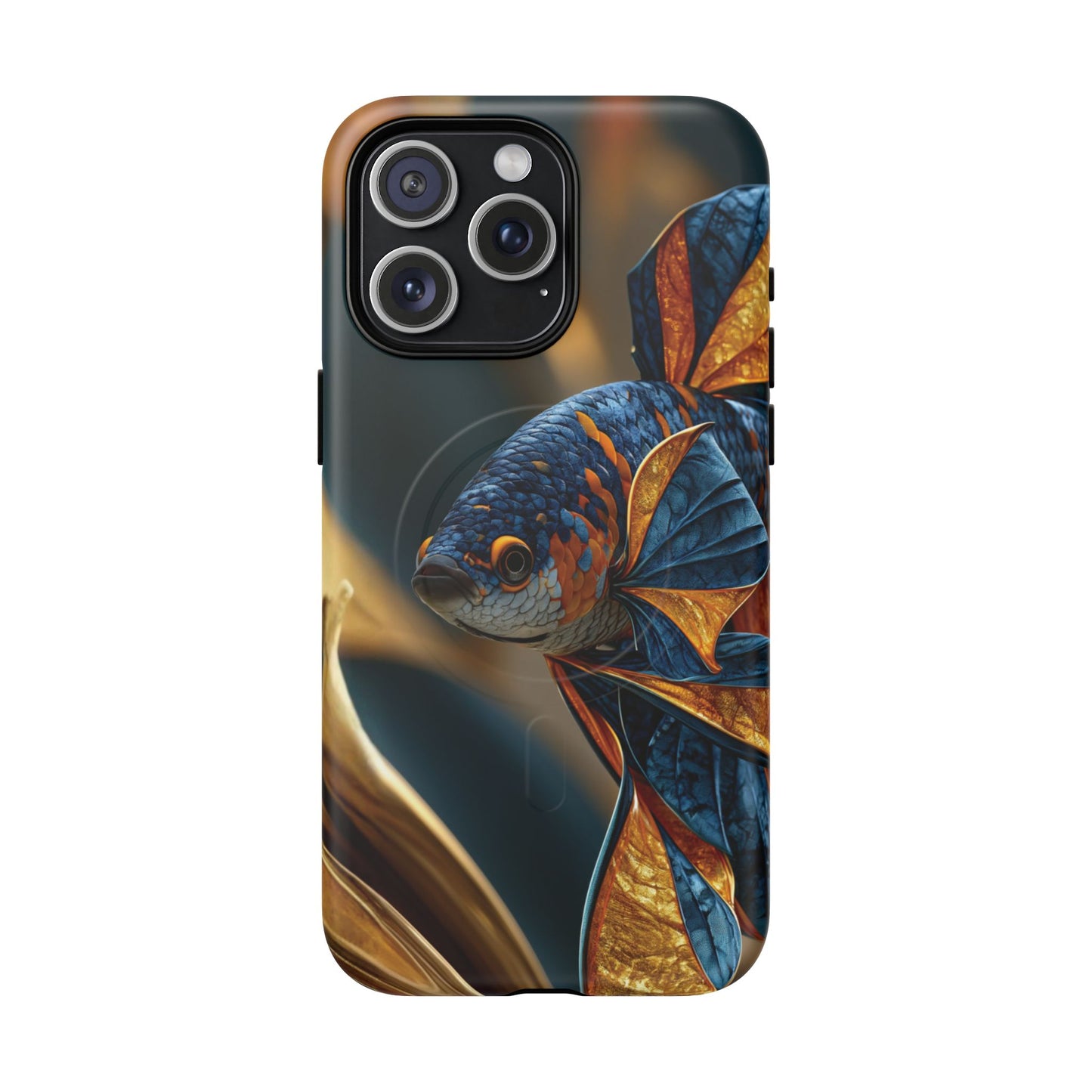 Koi Fish Tough Magnetic Phone Case — Protective Artistic Fish Design