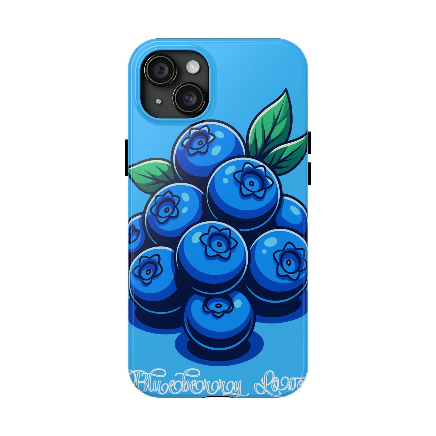 iPhone 17 Blueberry Delight Tough Phone Case, Cute Phone Cover, Fruit Lover Gift, Durable Phone Protector, Unique Smartphone Accessories