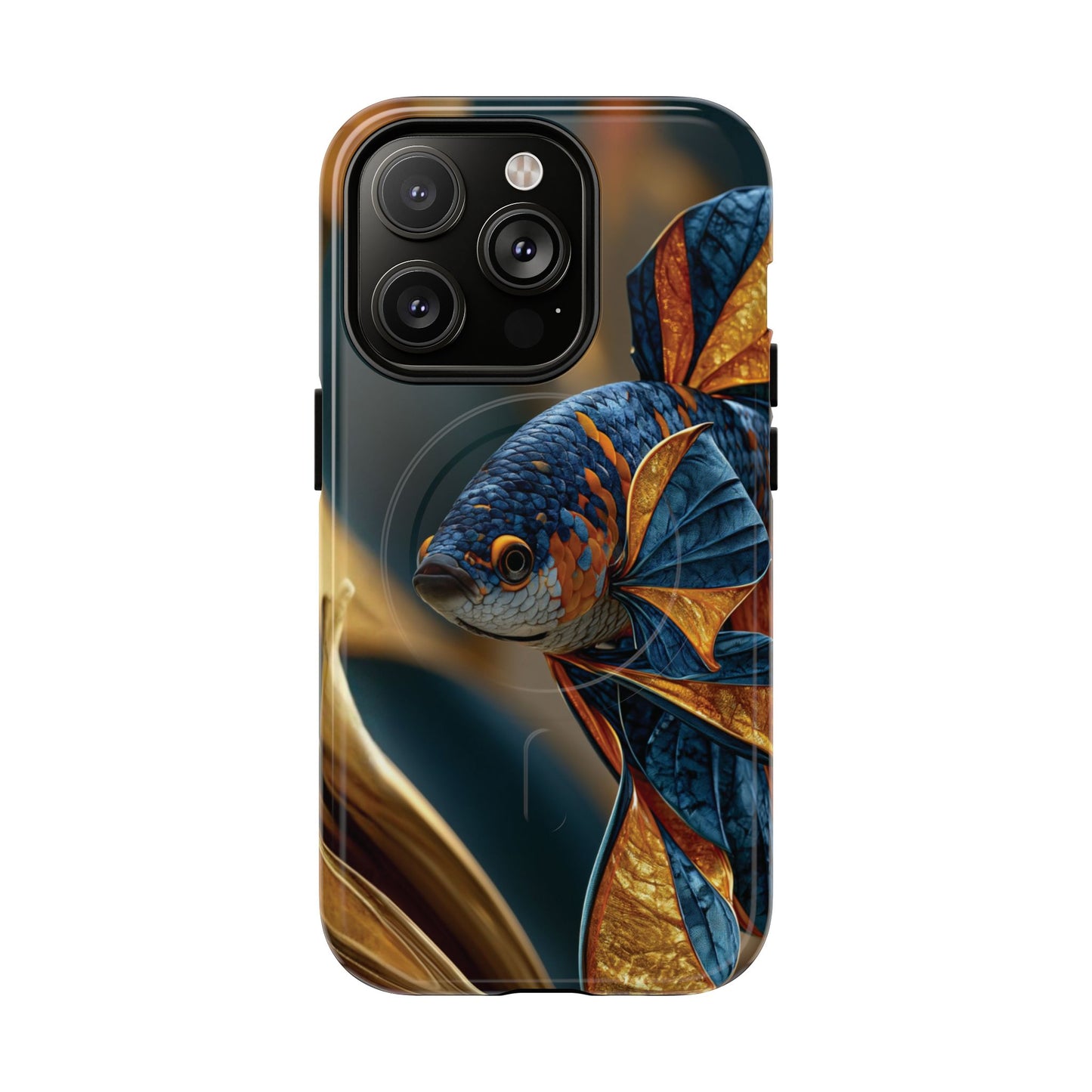 Koi Fish Tough Magnetic Phone Case — Protective Artistic Fish Design