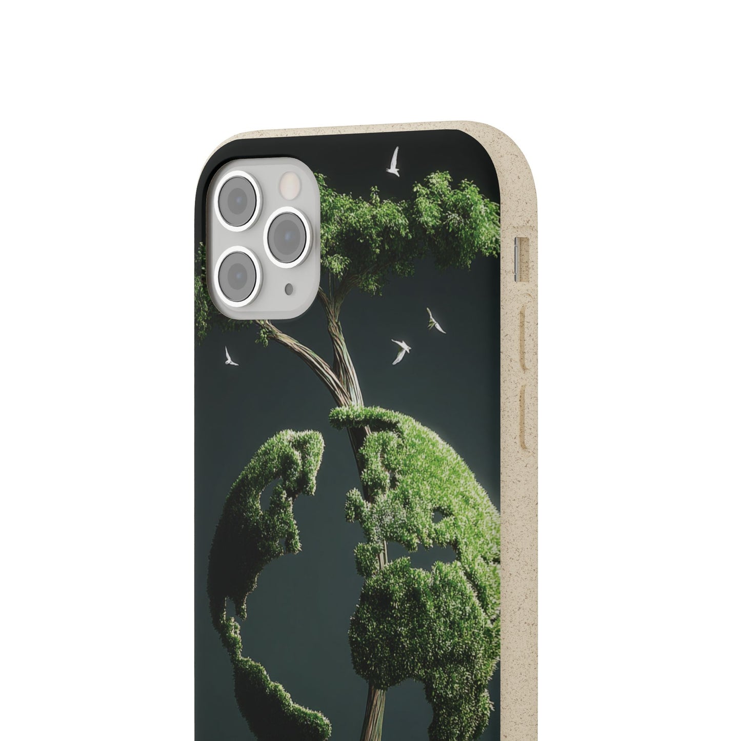 Eco-Friendly Phone Case with Nature Design, Sustainable iPhone Cover, Biodegradable Cellphone Accessories, Green Earth Gift, Earth Day [...]