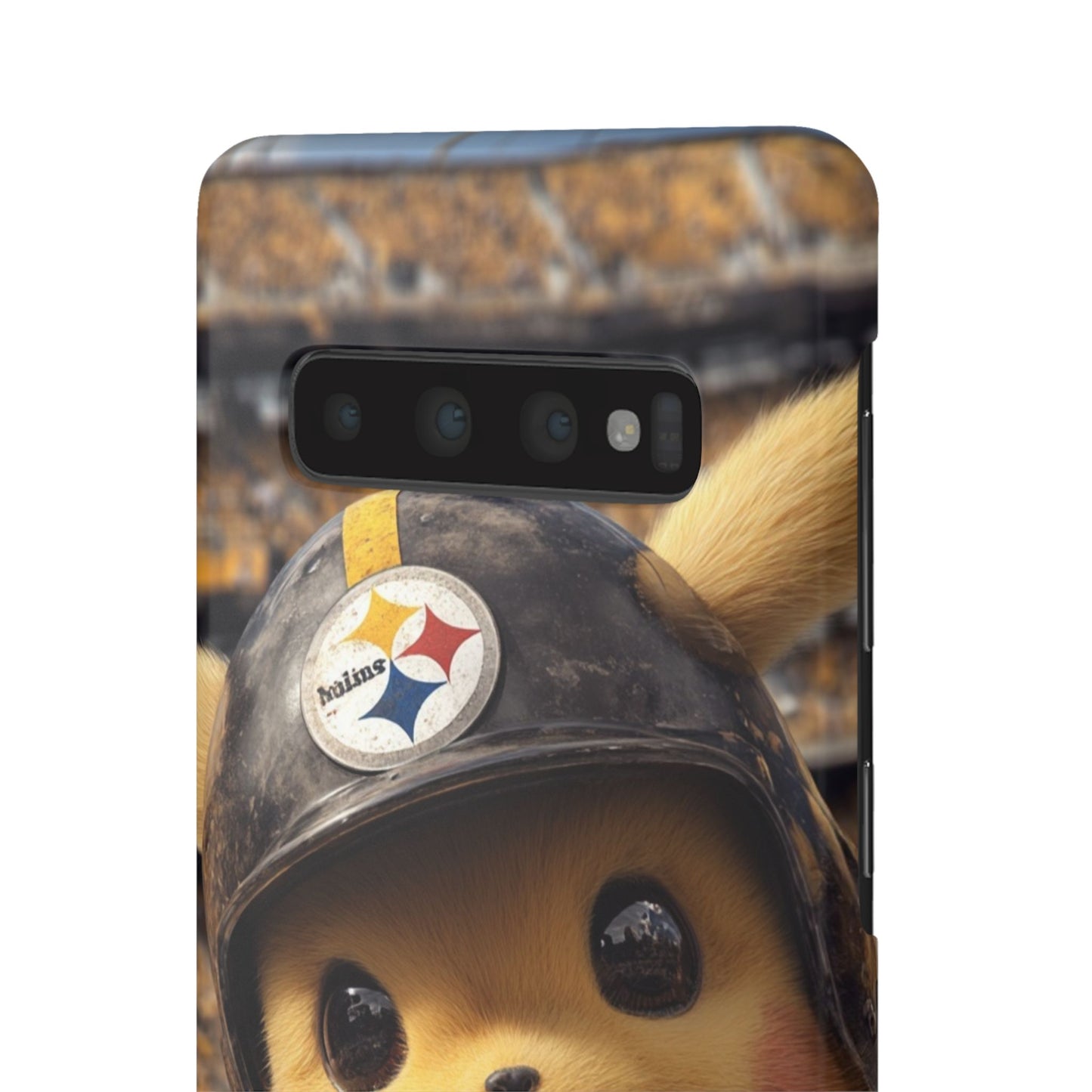 Fun Character Sports Snap Case, Phone Case, Fun Tech Accessory, Cute Gift for Gamers, Football Lovers, Kids.