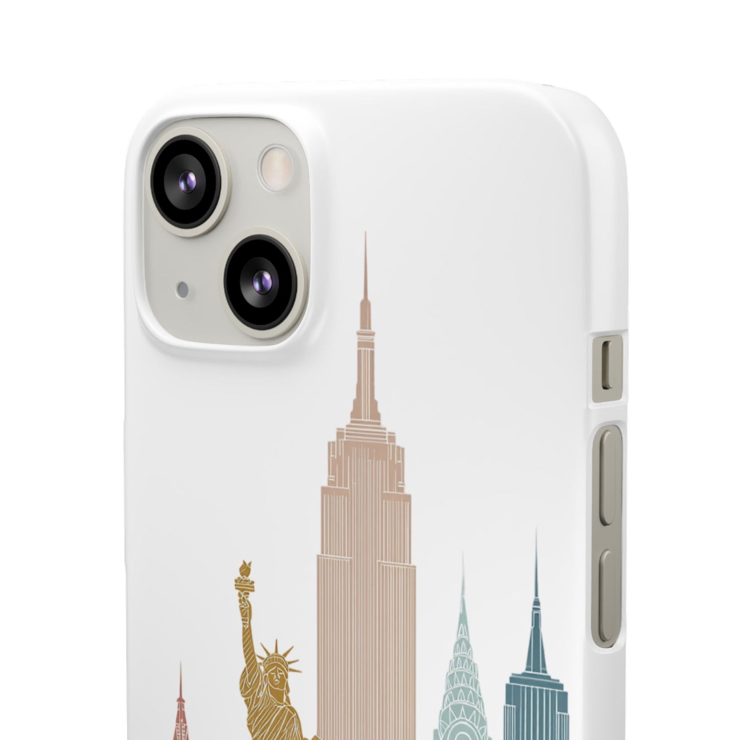 Stylish New York Snap Case, Urban Phone Cover, Cityscape Phone Case, Gift for Travelers, Trendy Protective Case