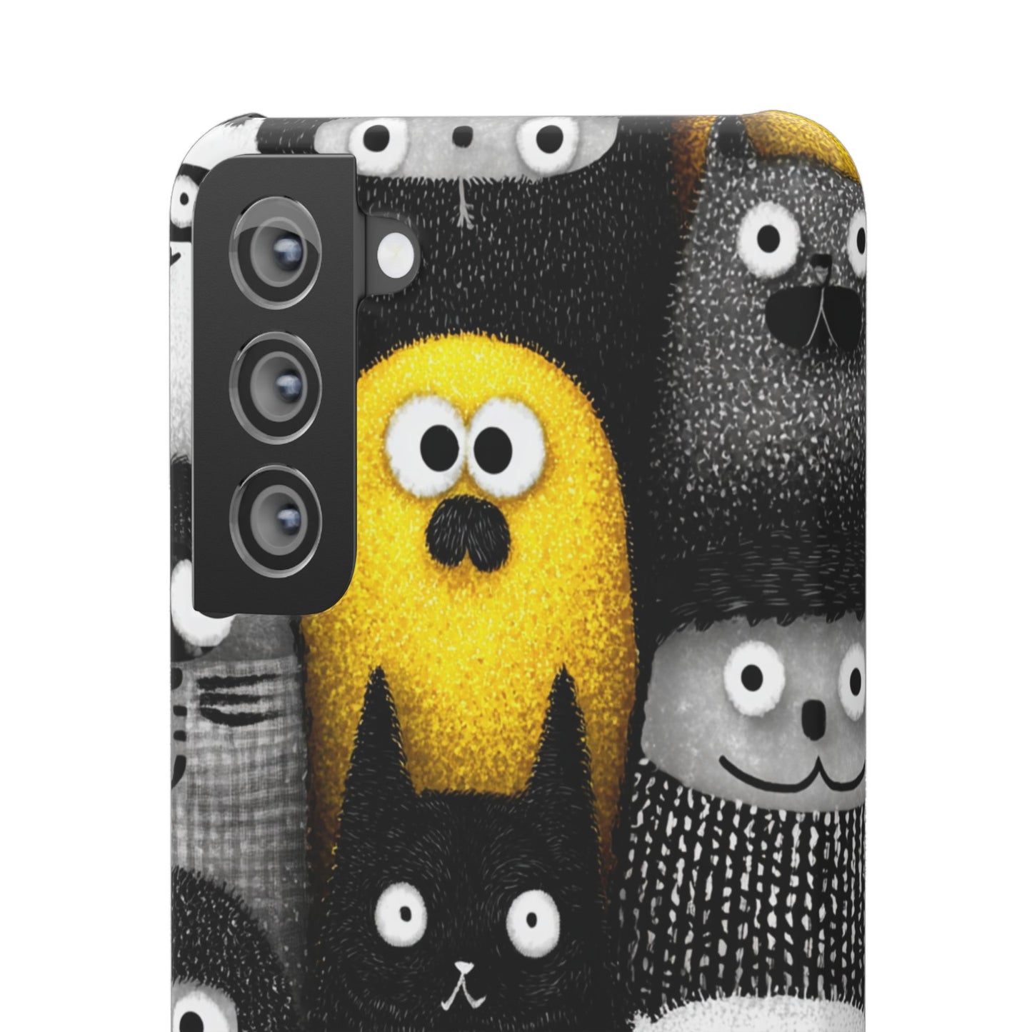 Colorful Character Snap Cases, Cute Phone Cover, Unique Gift for Kids, Fun Accessory, Perfect for Birthdays, Holidays