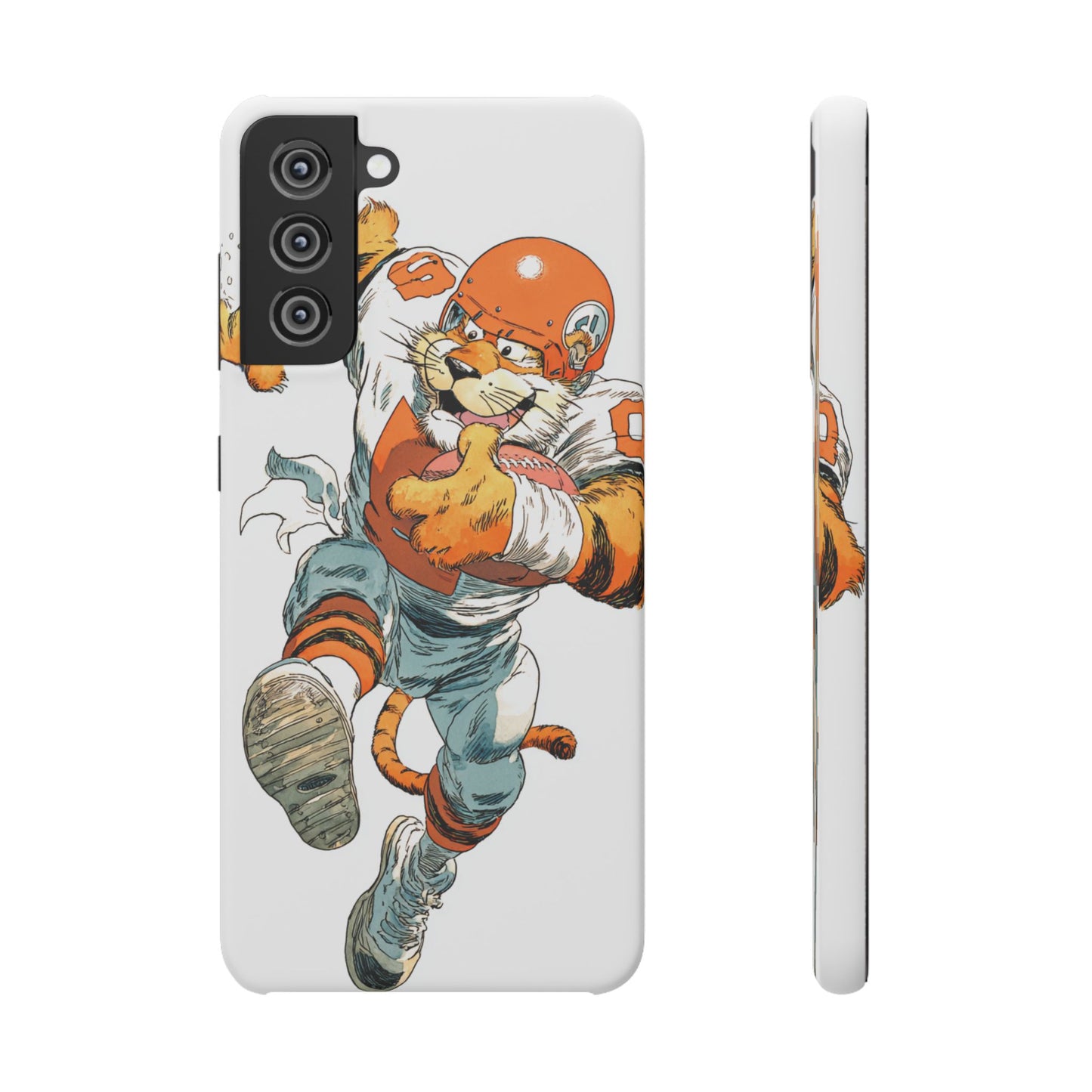 Cincinnati Bengals Snap Cases, Football Fans Phone Case, Tiger Cartoon Art Design, Football Lover Gift, Protective Phone Cover