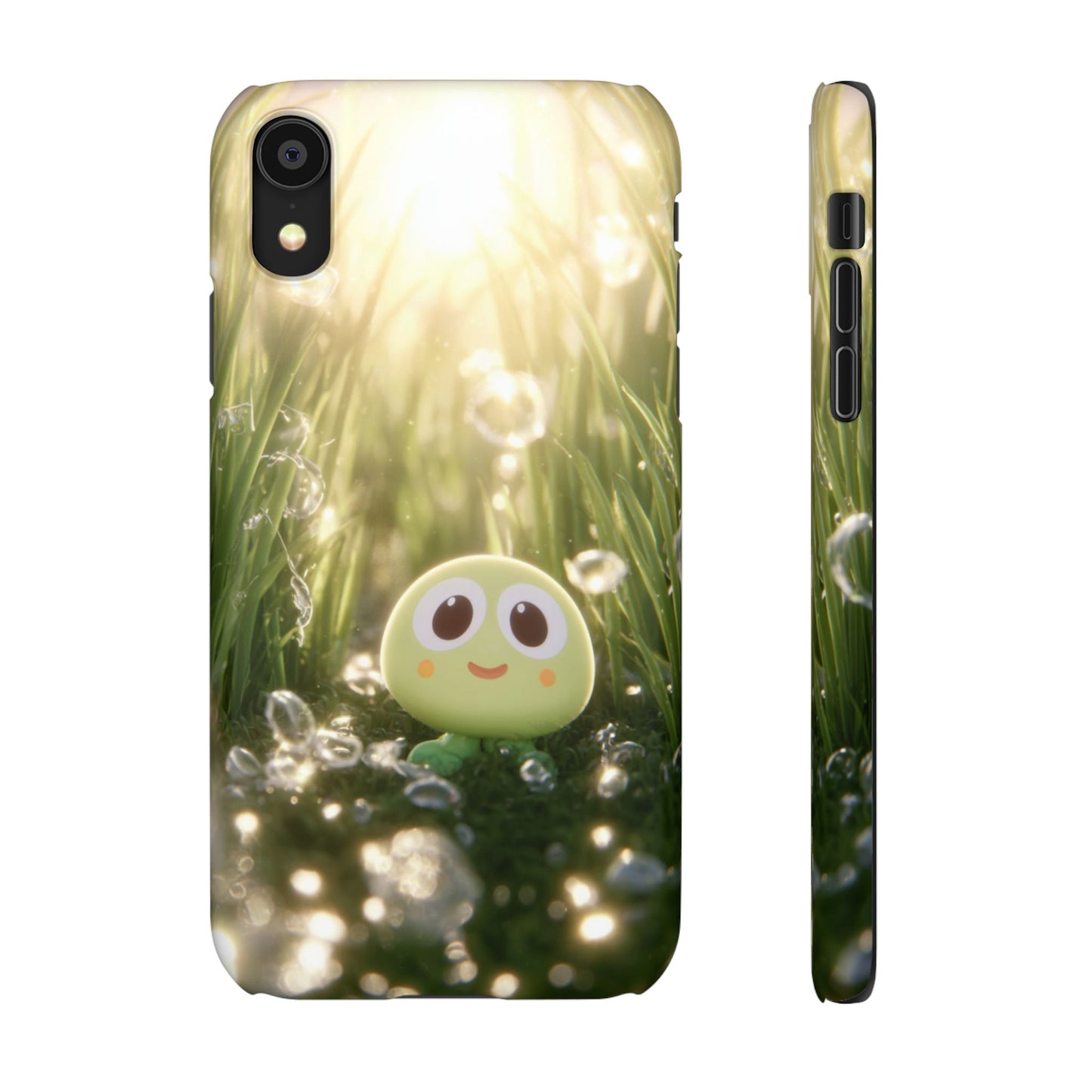 Cute Nature-Inspired Snap Case, Cartoon Phone Cover, Eco-Friendly Gift, Fun Accessory, Personalized Phone Case, Nature Lover's Gift