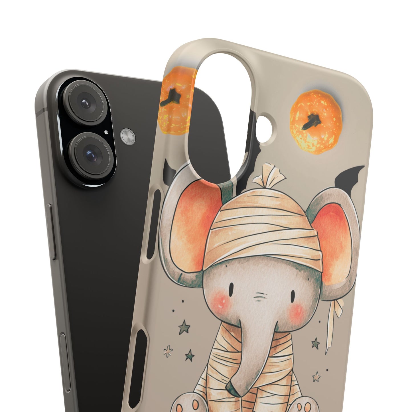 Halloween Vibe Elephant Snap Case for iPhone and Samsung