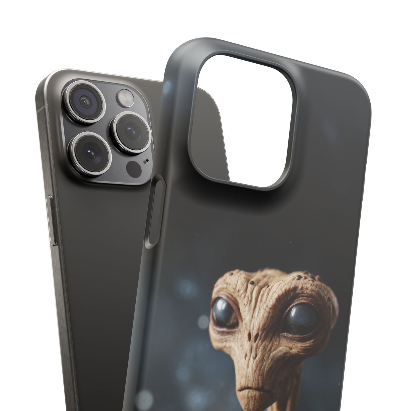 Alien Coffee Snap Case, Unique Phone Cover, Pop Culture Accessory, Gift for Sci-Fi Lovers, Customizable Phone Case