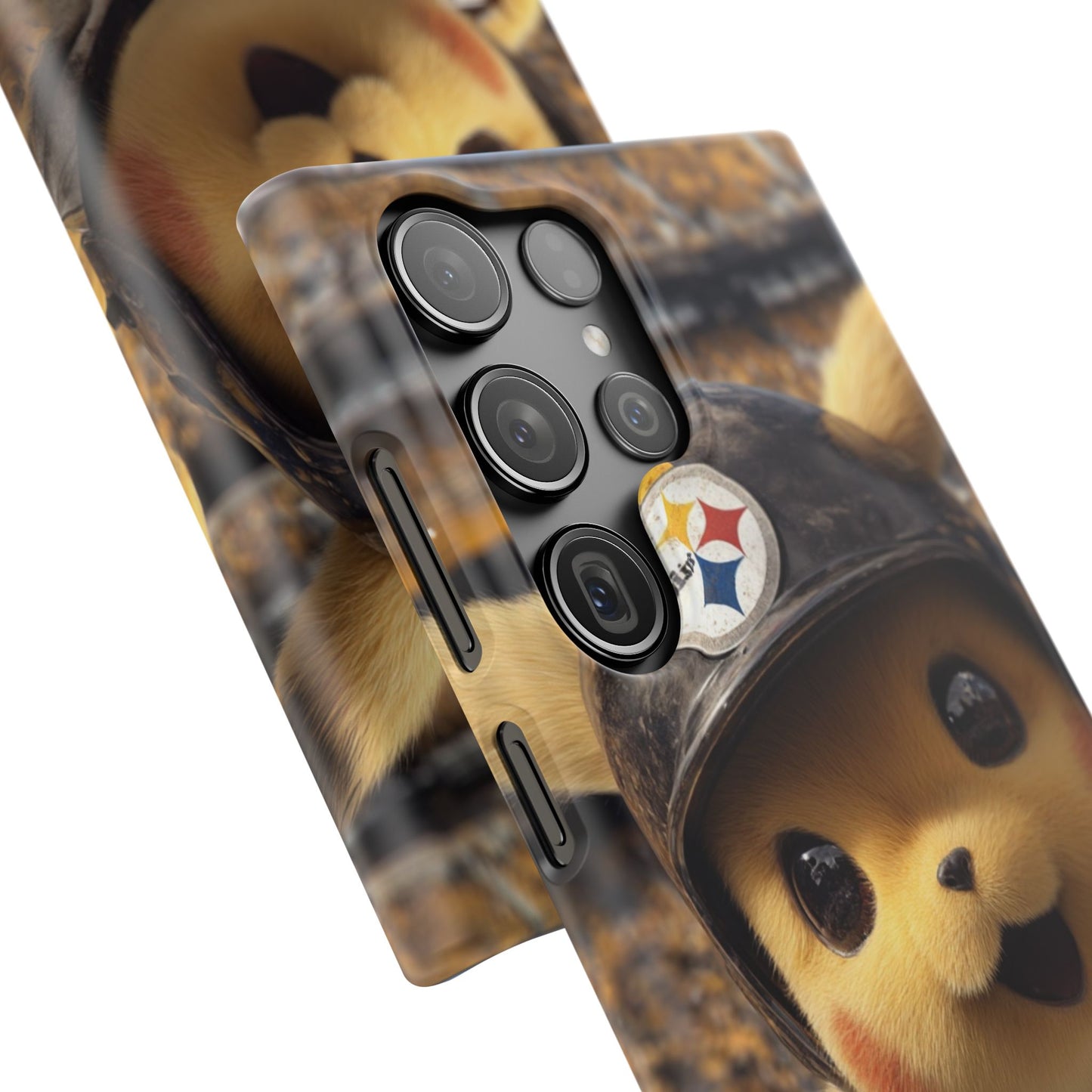 Fun Character Sports Snap Case, Phone Case, Fun Tech Accessory, Cute Gift for Gamers, Football Lovers, Kids.
