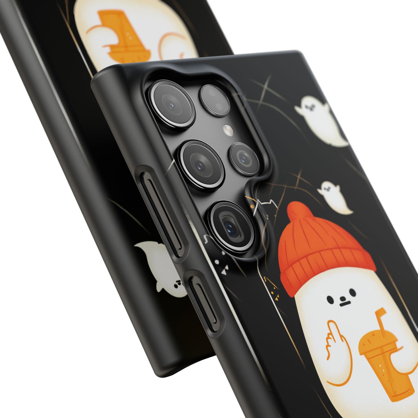 Spook You Halloween Ghost Snap Case Kawaii Protective Phone Cover for iPhone and Samsung