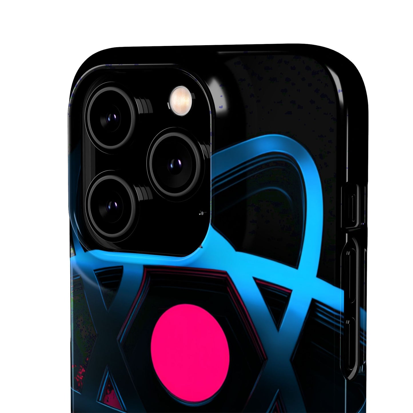 Vibrant Snap Cases for Science Lovers, Phone Cover, Geek Gift, Vibrant Design, Technology Accessories, Unique Phone Case