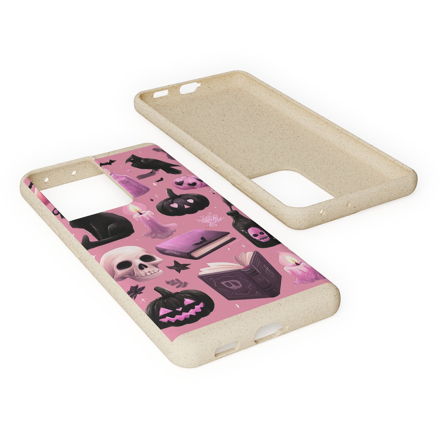 Halloween-Inspired Biodegradable Phone Case, Eco-Friendly Cell Phone Cover, Cute Goth Aesthetic Gift, Sustainable Halloween Decor, [...]