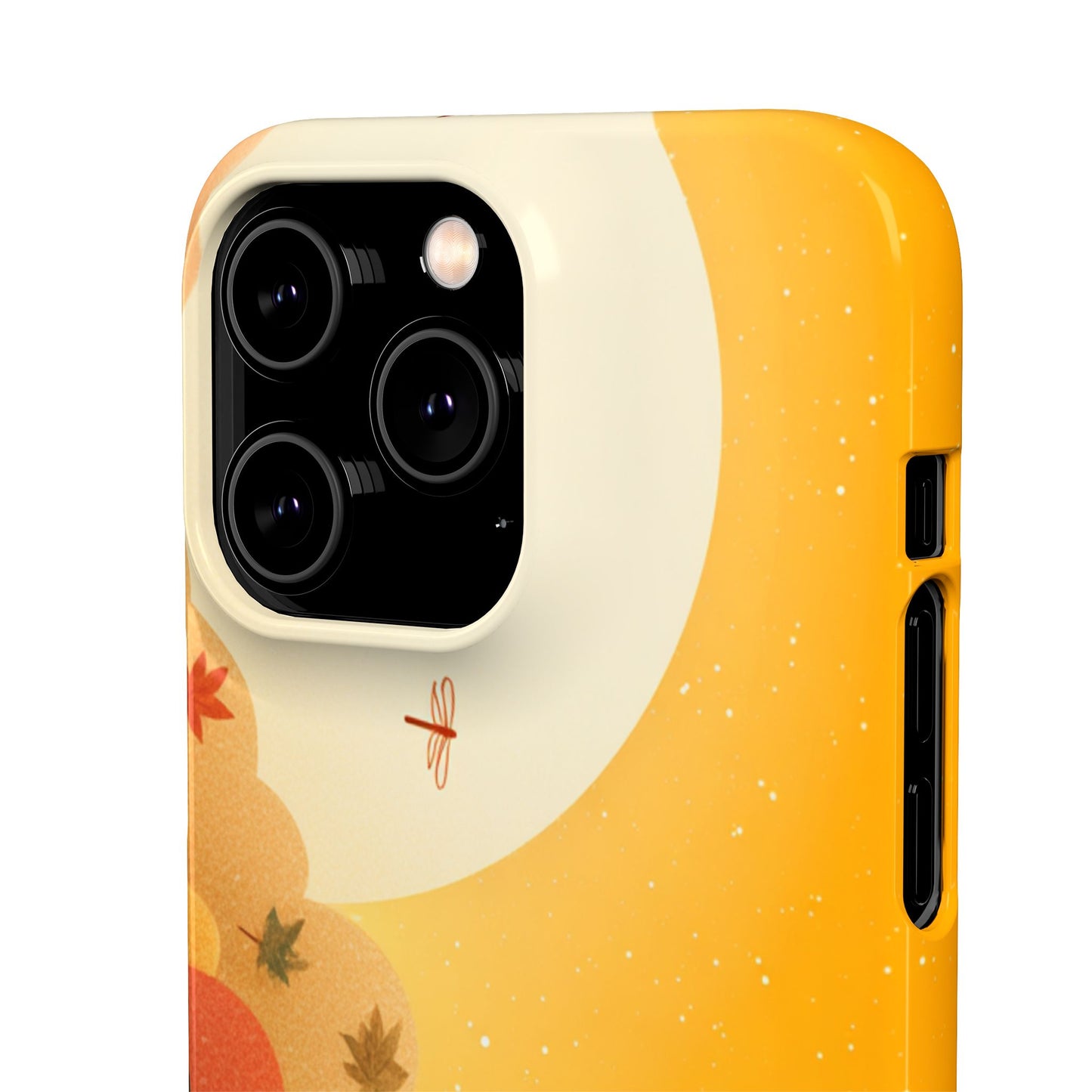 Autumn Sunset Snap Case, Fall Phone Cover, Nature-Themed Accessory, Gift for Her, Seasonal Aesthetic