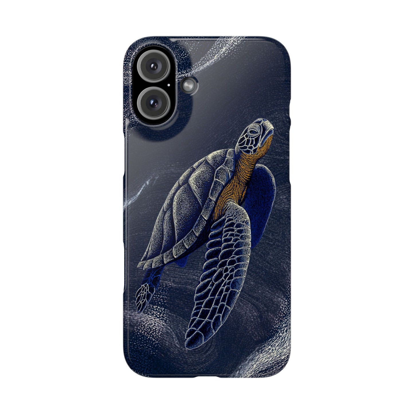 Marine Turtle Snap Case for Nature Lovers Phone Covers For Iphones and Samsungs Customization