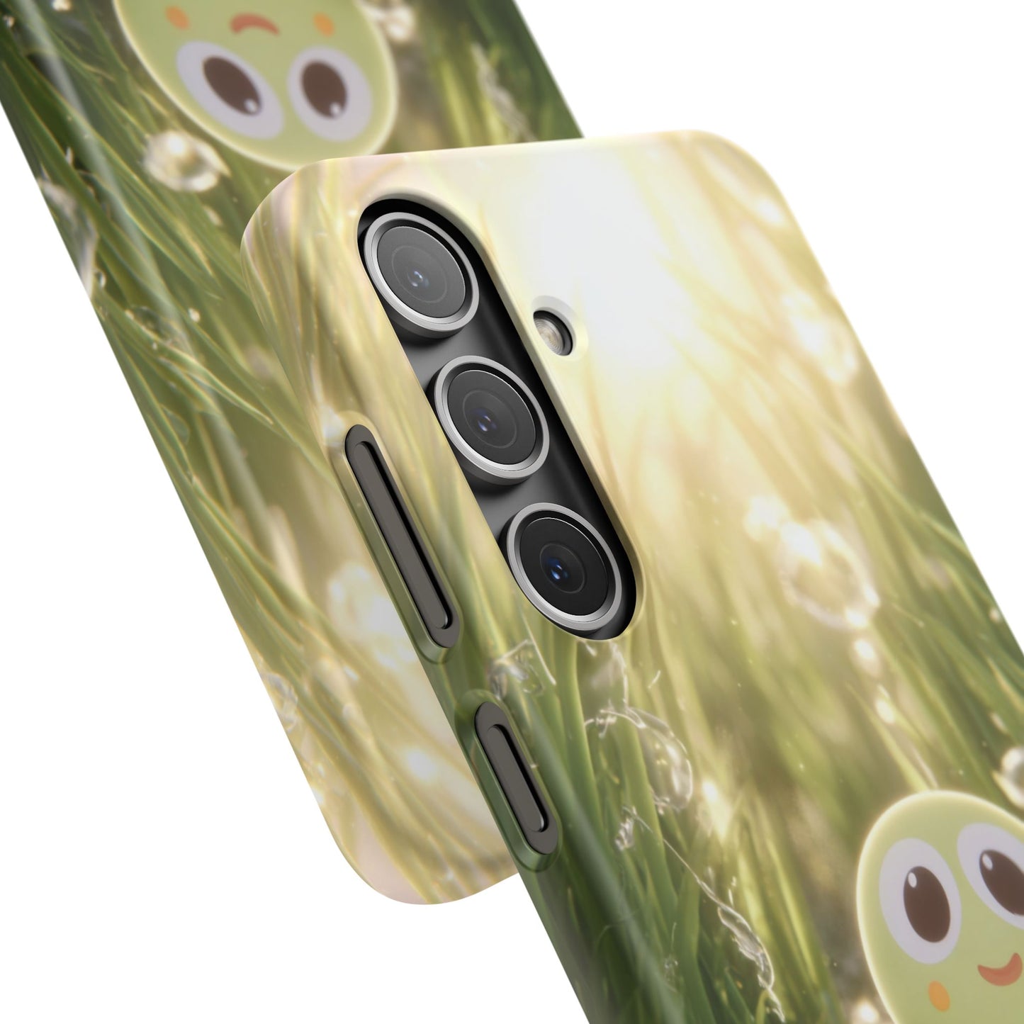 Cute Nature-Inspired Snap Case, Cartoon Phone Cover, Eco-Friendly Gift, Fun Accessory, Personalized Phone Case, Nature Lover's Gift
