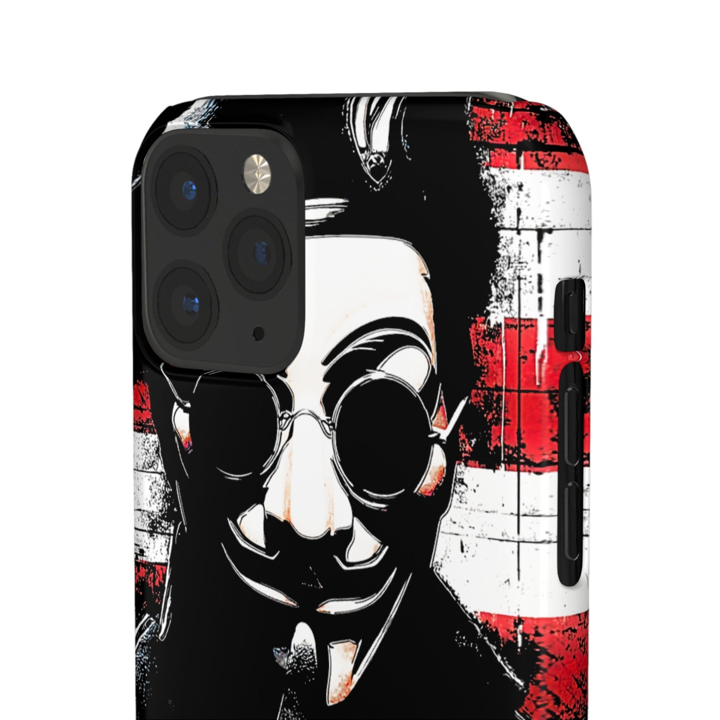 Anonimous & Guy Fawkes Art Snap Case and Protective Phone Cover For iPhone and Samsung