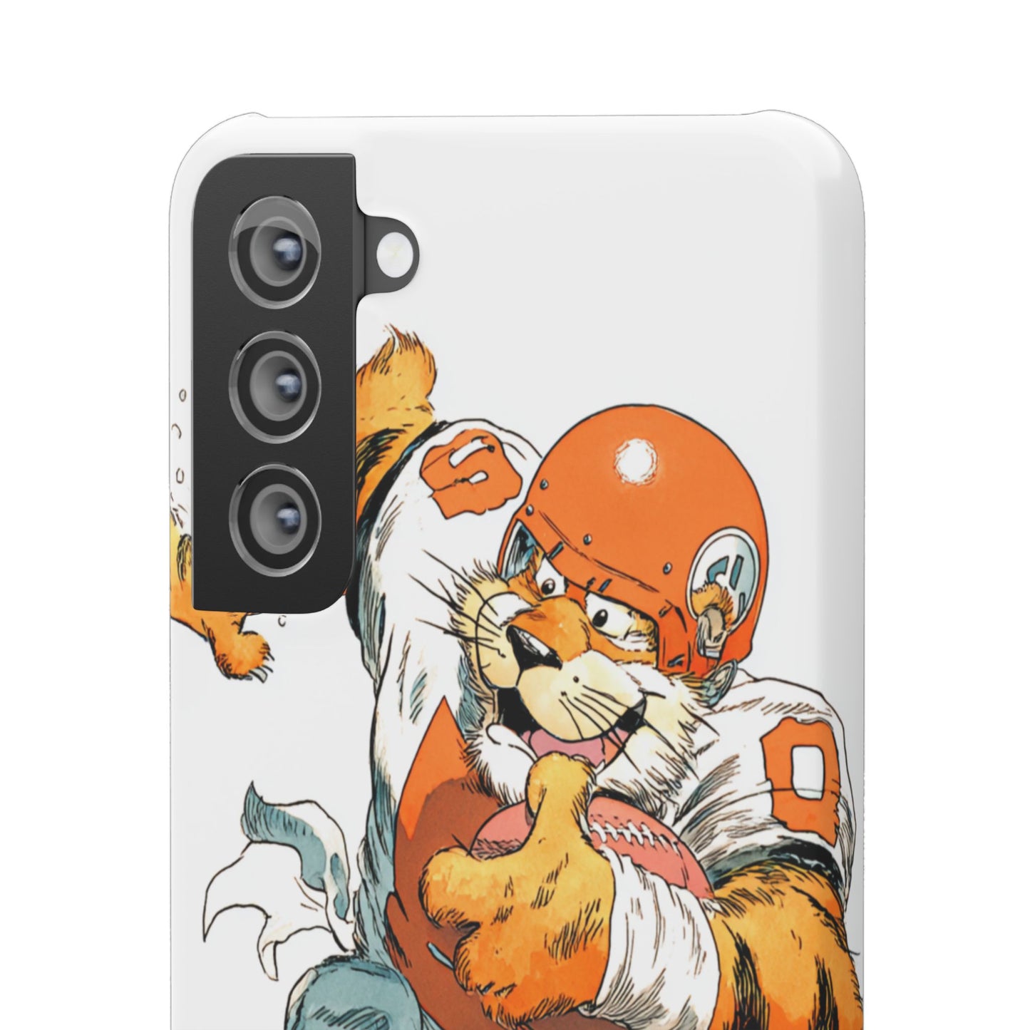 Cincinnati Bengals Snap Cases, Football Fans Phone Case, Tiger Cartoon Art Design, Football Lover Gift, Protective Phone Cover