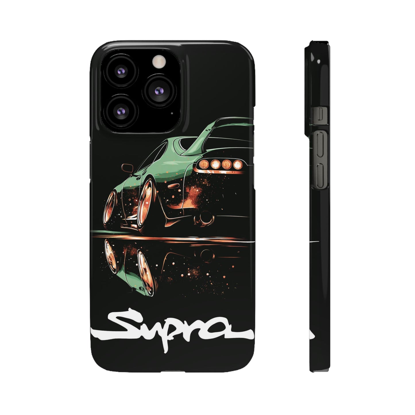A80 MK4 Green Supra Art Snap Case and Protective Phone Cover For iPhone and Samsung