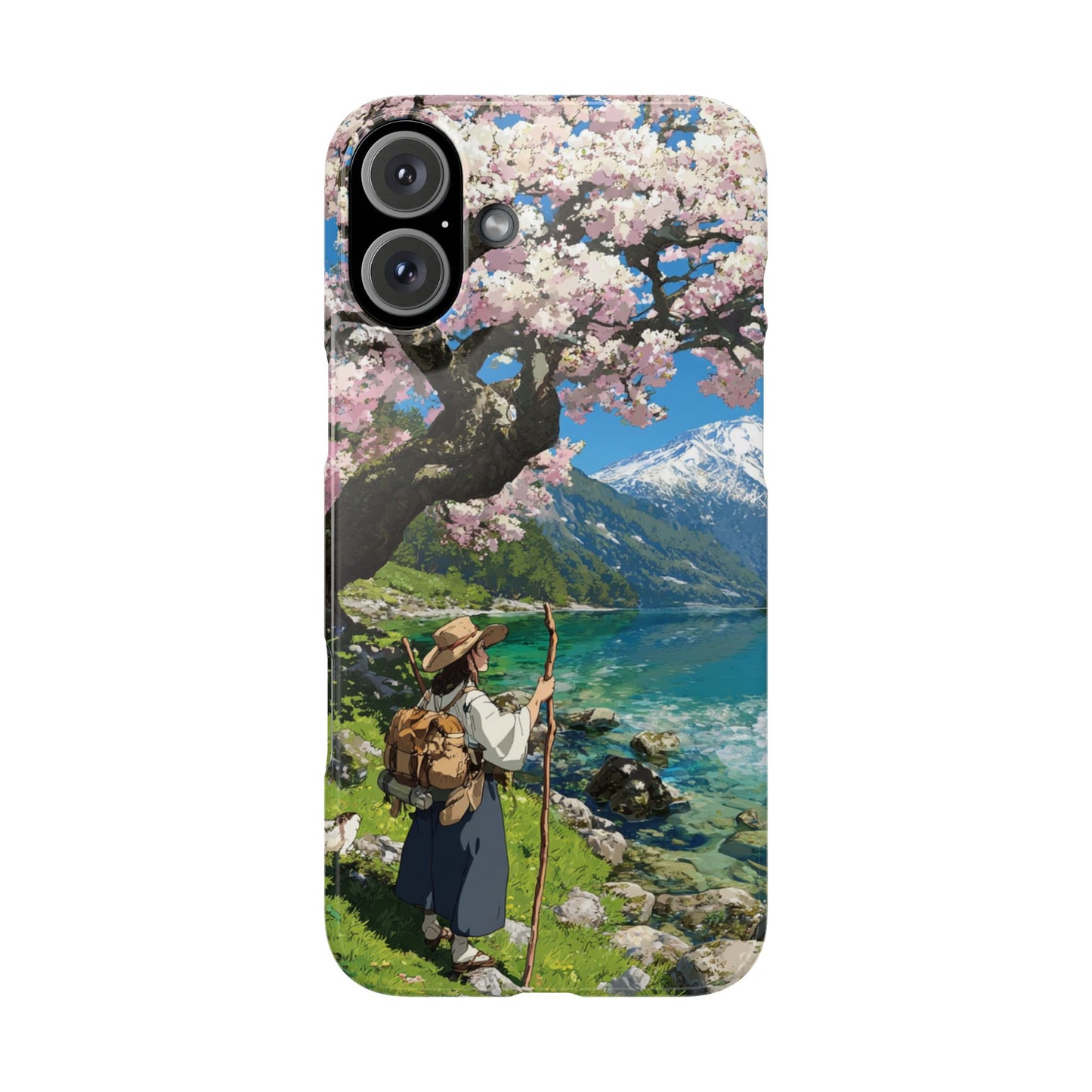 Nature-Inspired Snap Cases for Phone Protection, Floral Phone Covers, Cherry Blossom Aesthetic, Gifts for Nature Lovers, Spring Accessories
