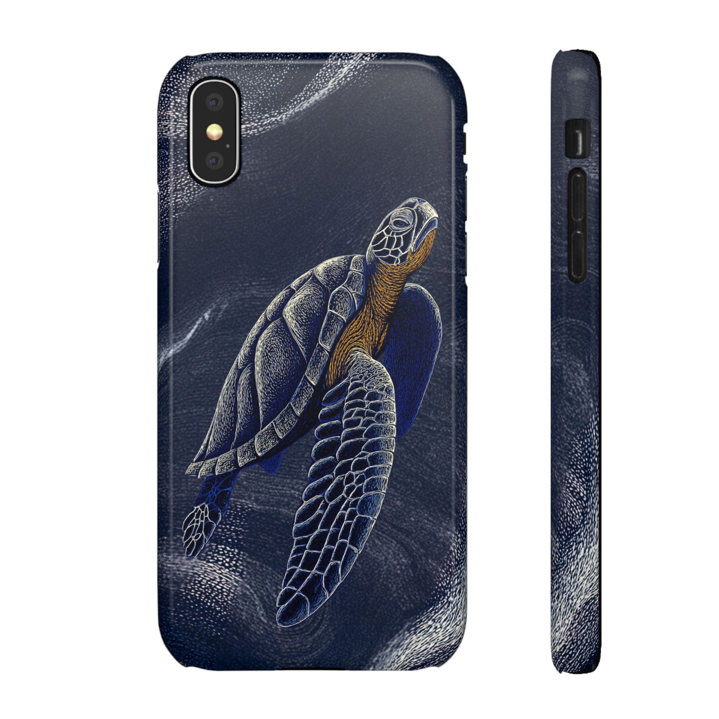 Marine Turtle Snap Case for Nature Lovers Phone Covers For Iphones and Samsungs Customization and Free Shipping Avvialable
