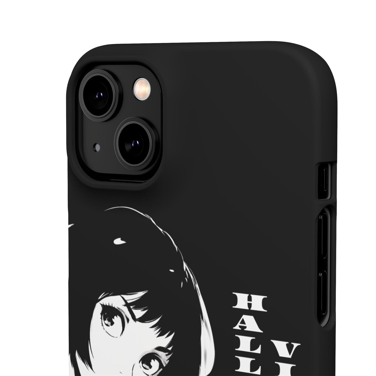 Halloween Vibes Snap Case Black and White Protective Phone Cover for iPhone and Samsung