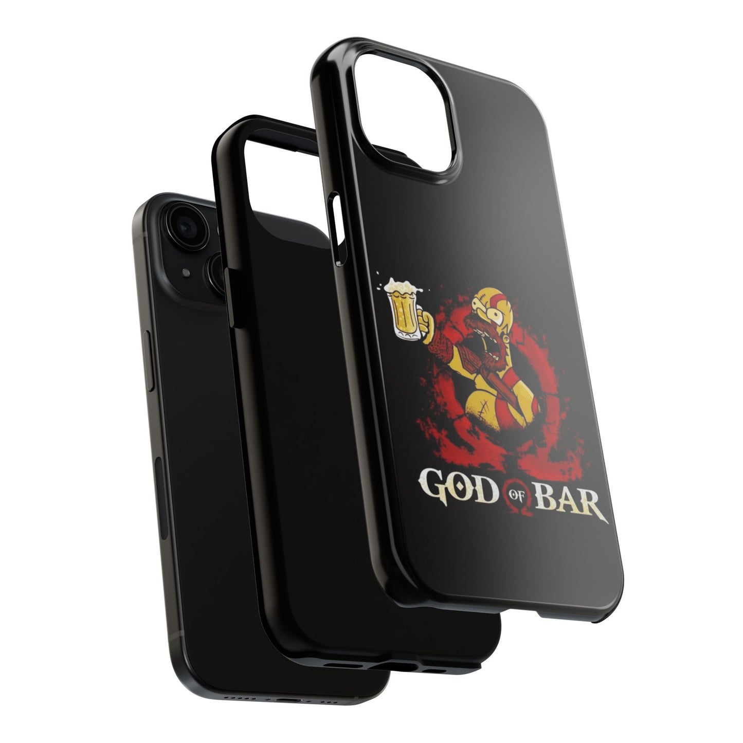 Gdo Of Bar Vintage Black Tough Phone Case | iPhone 17