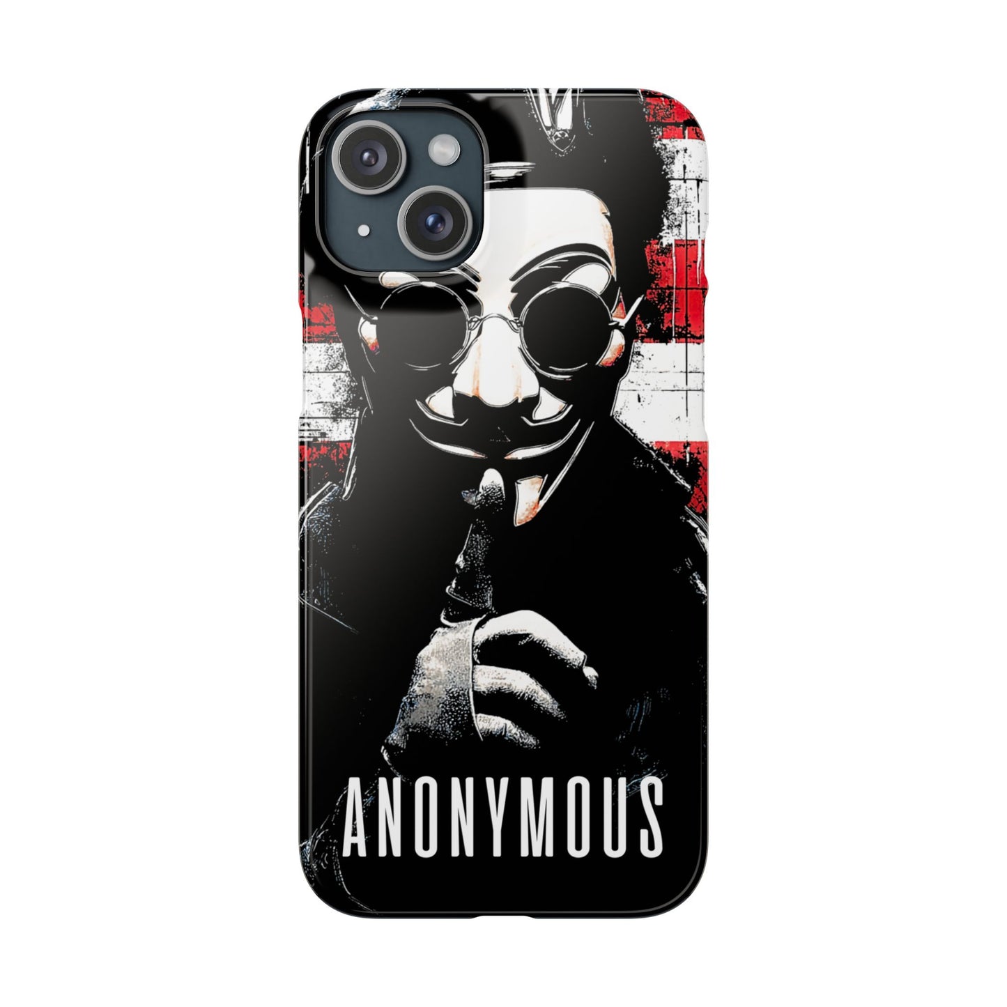 Anonimous & Guy Fawkes Art Snap Case and Protective Phone Cover For iPhone and Samsung