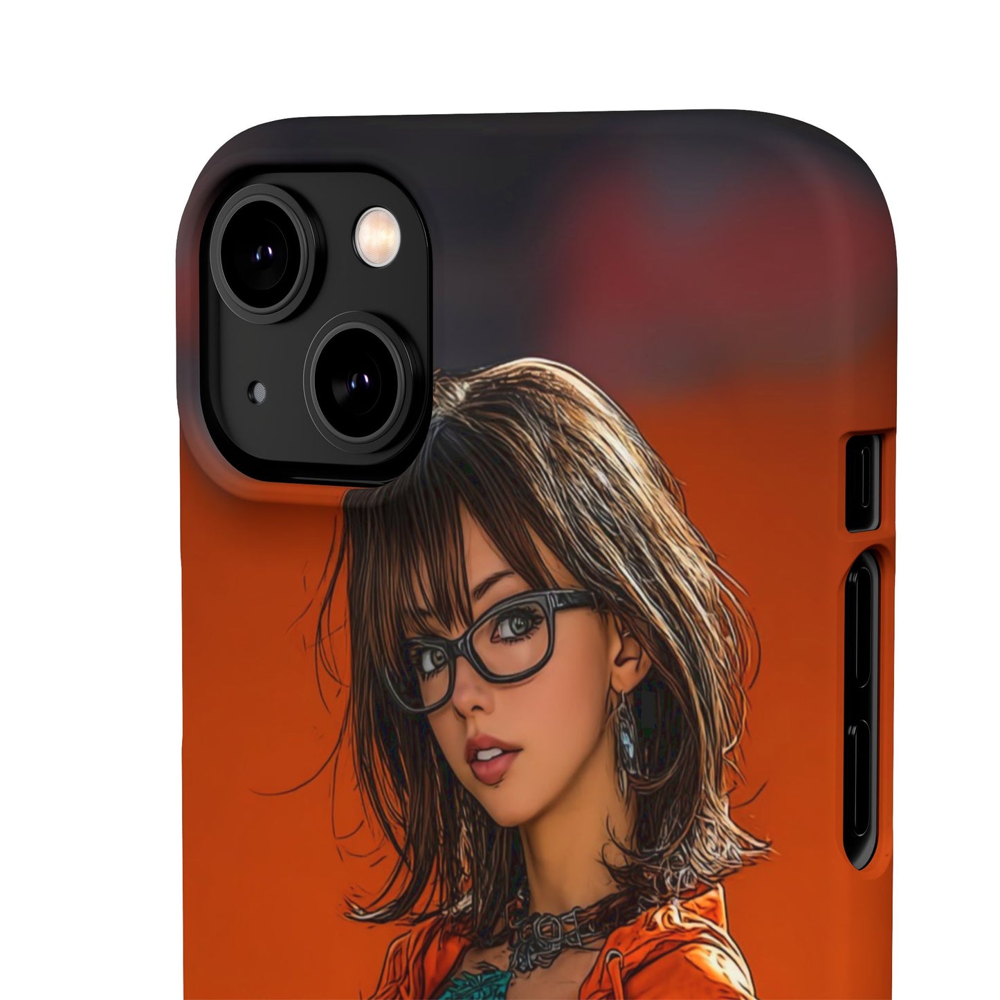 Velma Dinkley Cleveland Browns Fan Snap Cases, Phone Cover, Cartoon Style Art, Custom Case, Protective Shell