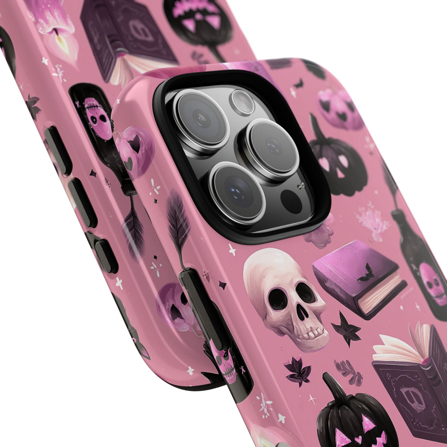 Spooky Phone Case - Halloween Design, Cute Costume Accessory, Fall Decor, Gift for Cat Lovers, Witchy Vibes, Trick or Treat