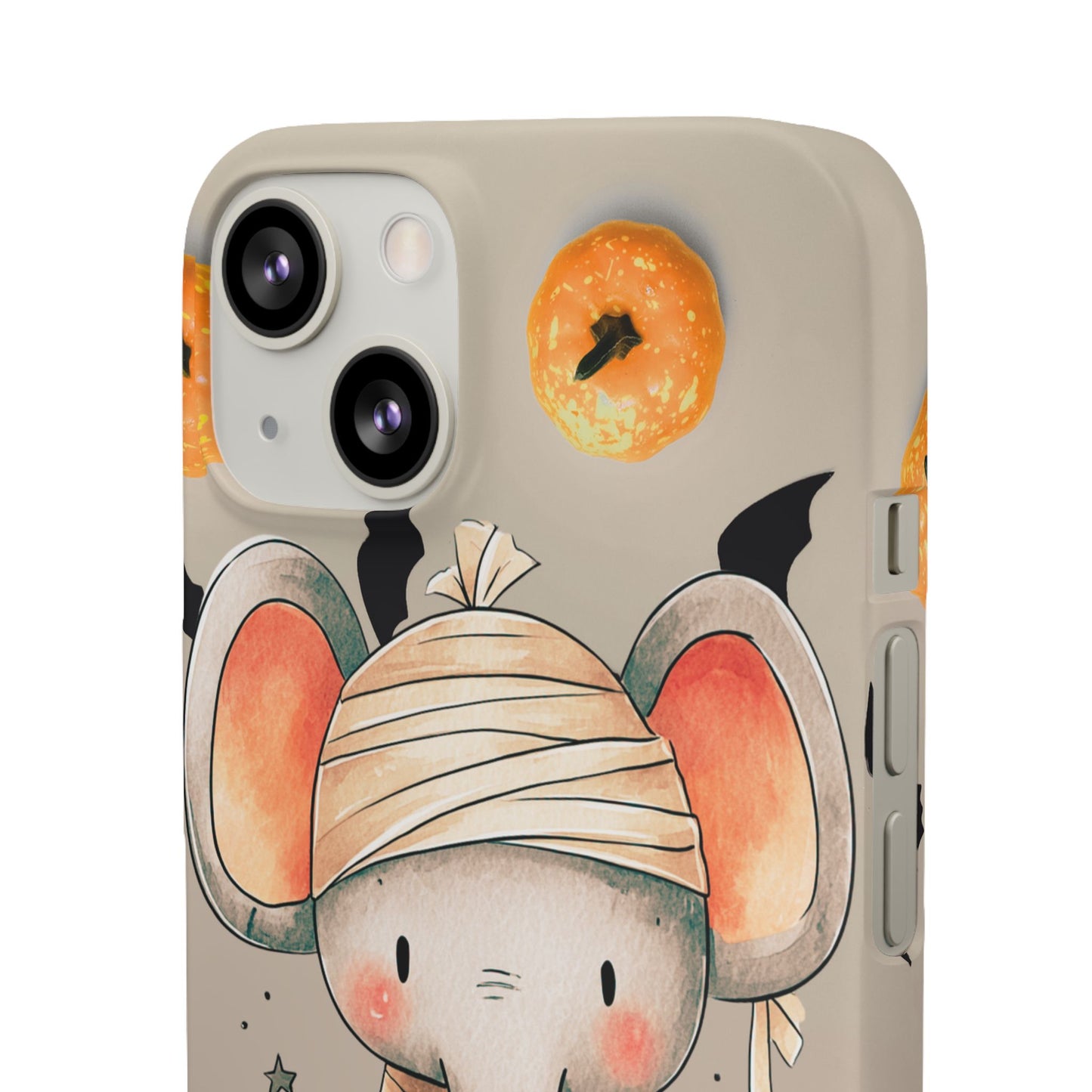 Halloween Vibe Elephant Snap Case for iPhone and Samsung