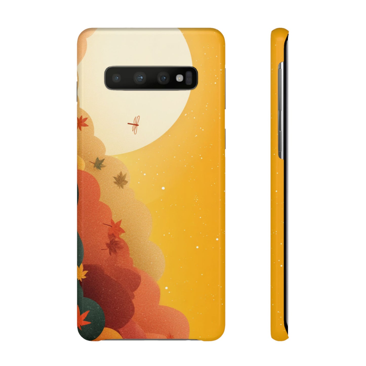 Autumn Sunset Snap Case, Fall Phone Cover, Nature-Themed Accessory, Gift for Her, Seasonal Aesthetic