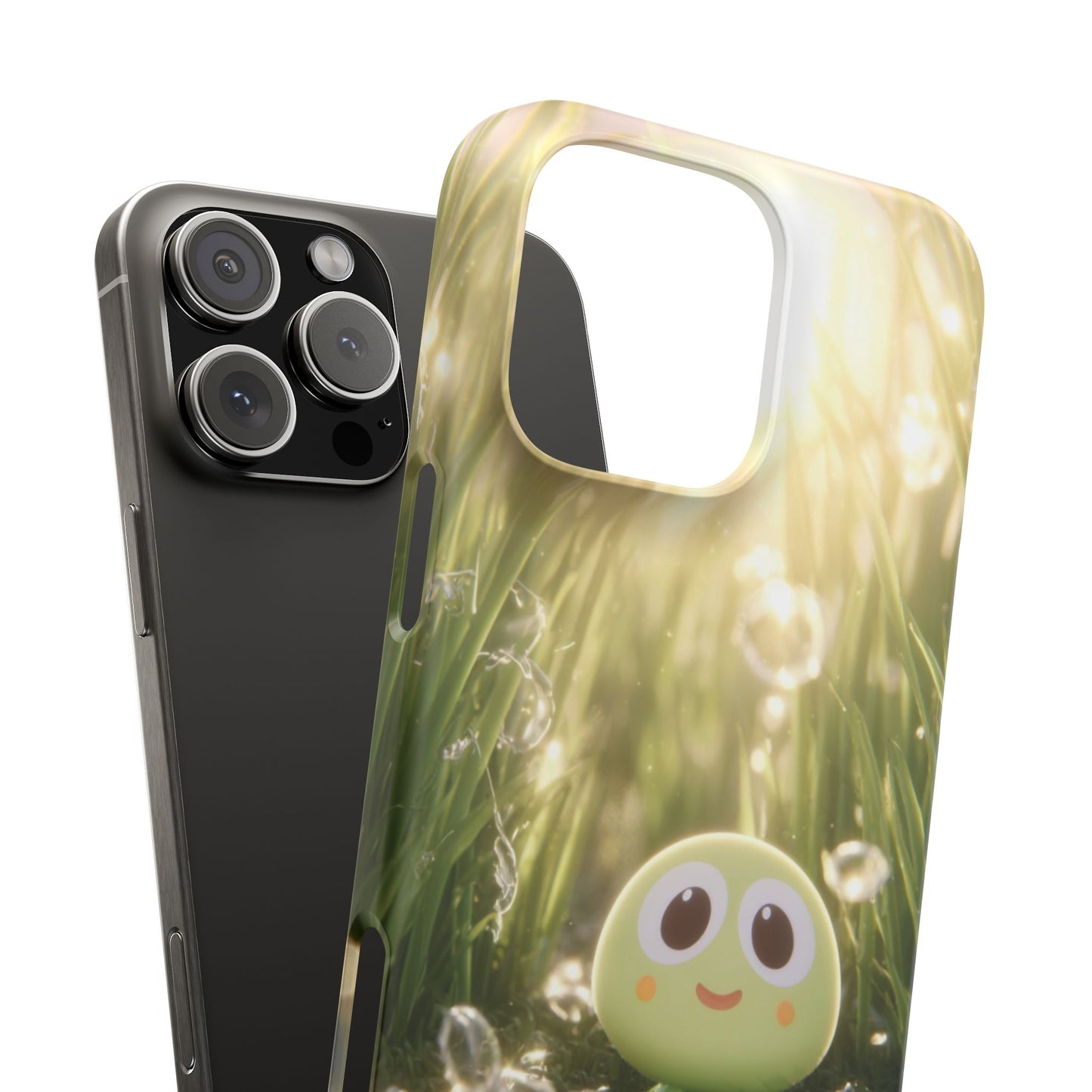 Cute Nature-Inspired Snap Case, Cartoon Phone Cover, Eco-Friendly Gift, Fun Accessory, Personalized Phone Case, Nature Lover's Gift