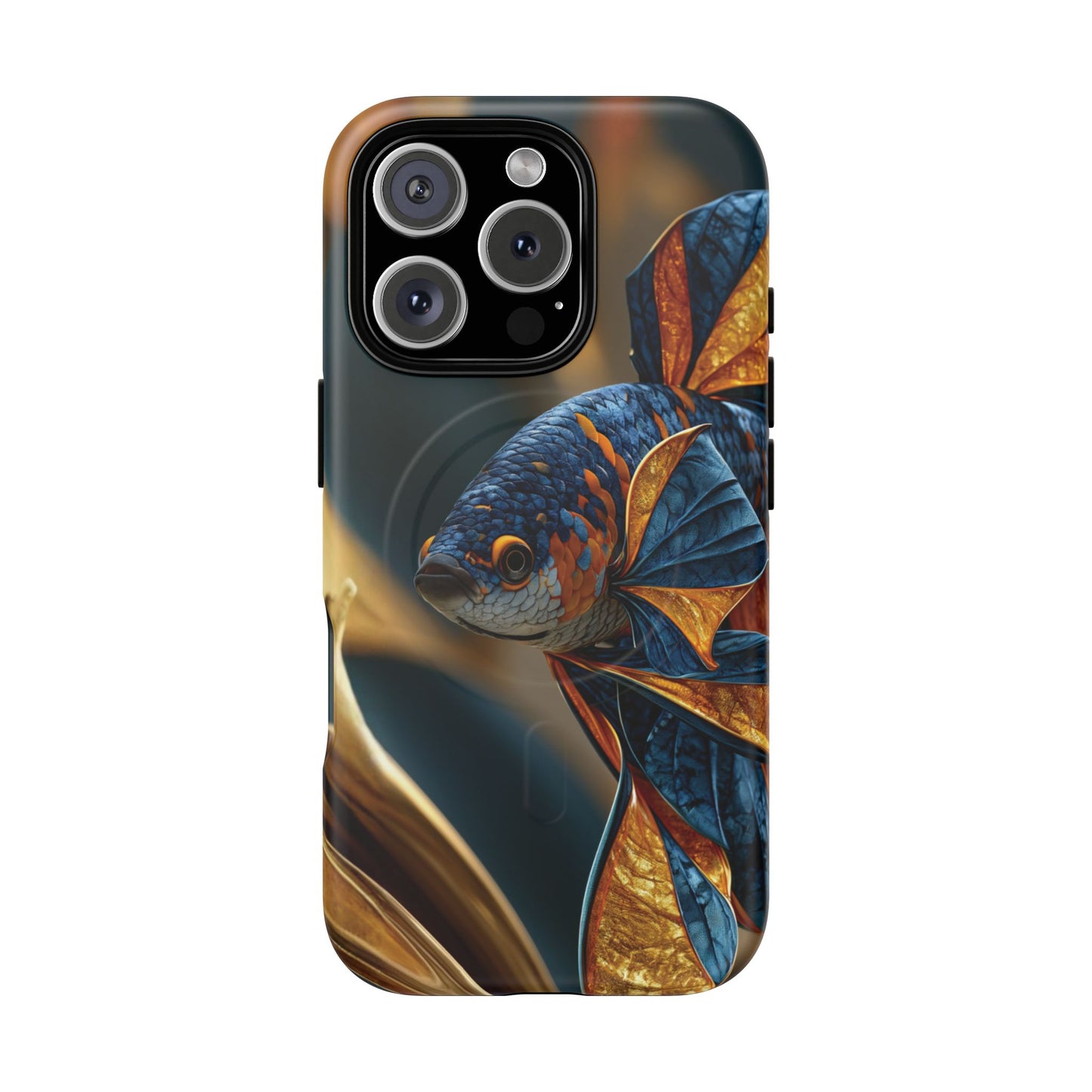 Koi Fish Tough Magnetic Phone Case — Protective Artistic Fish Design