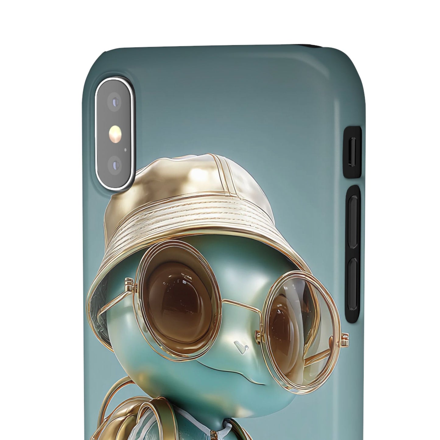 Trendy Character Snap Case for Phone, Cute Phone Cover, Gift for Kids, Cartoon Style Gadget Accessory, Fun Phone Protection