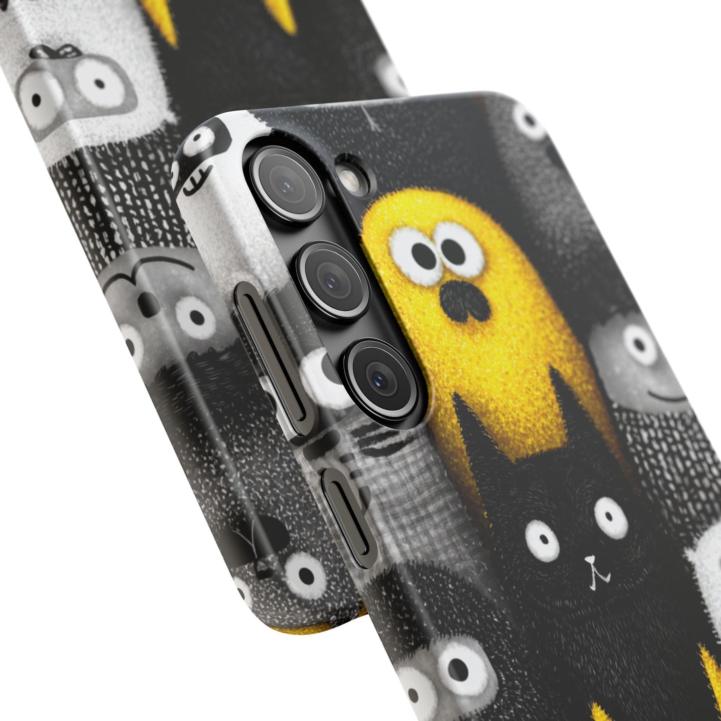 Colorful Character Snap Cases, Cute Phone Cover, Unique Gift for Kids, Fun Accessory, Perfect for Birthdays, Holidays