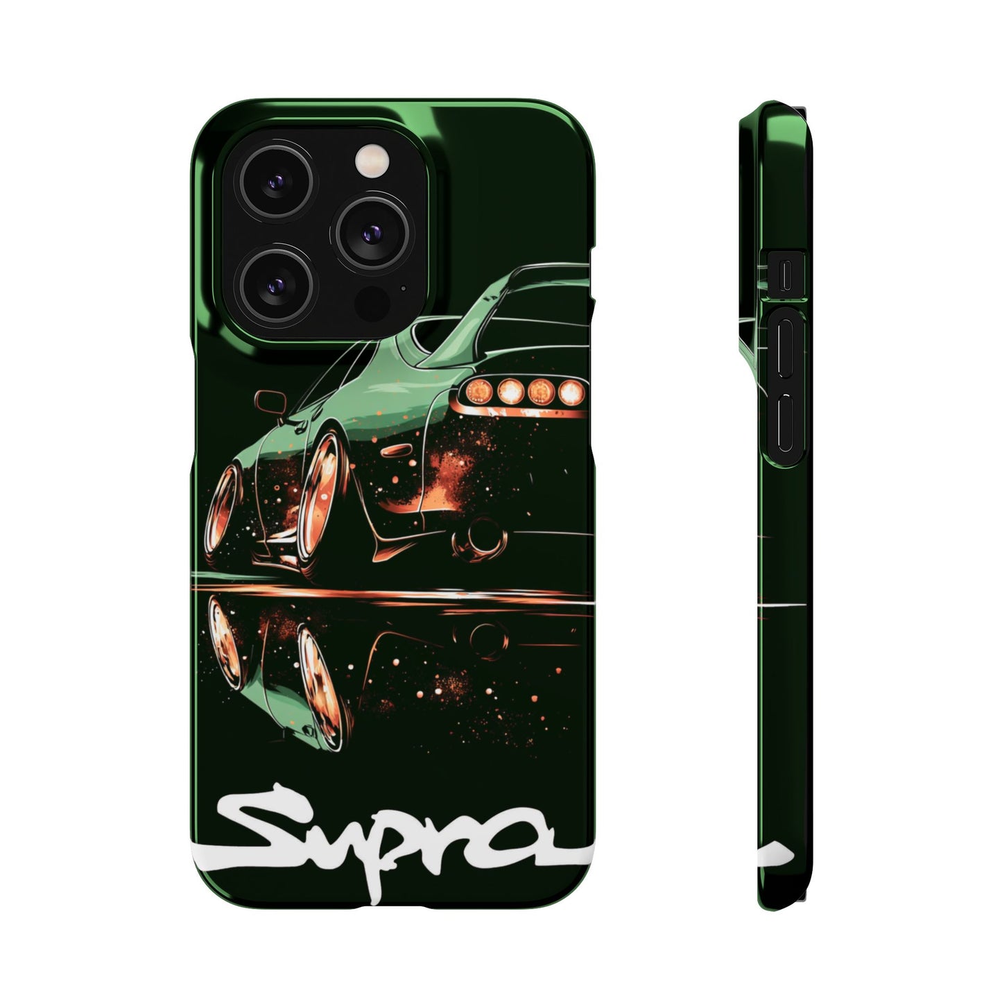 A80 MK4 Green Supra Art Snap Case and Protective Phone Cover For iPhone and Samsung